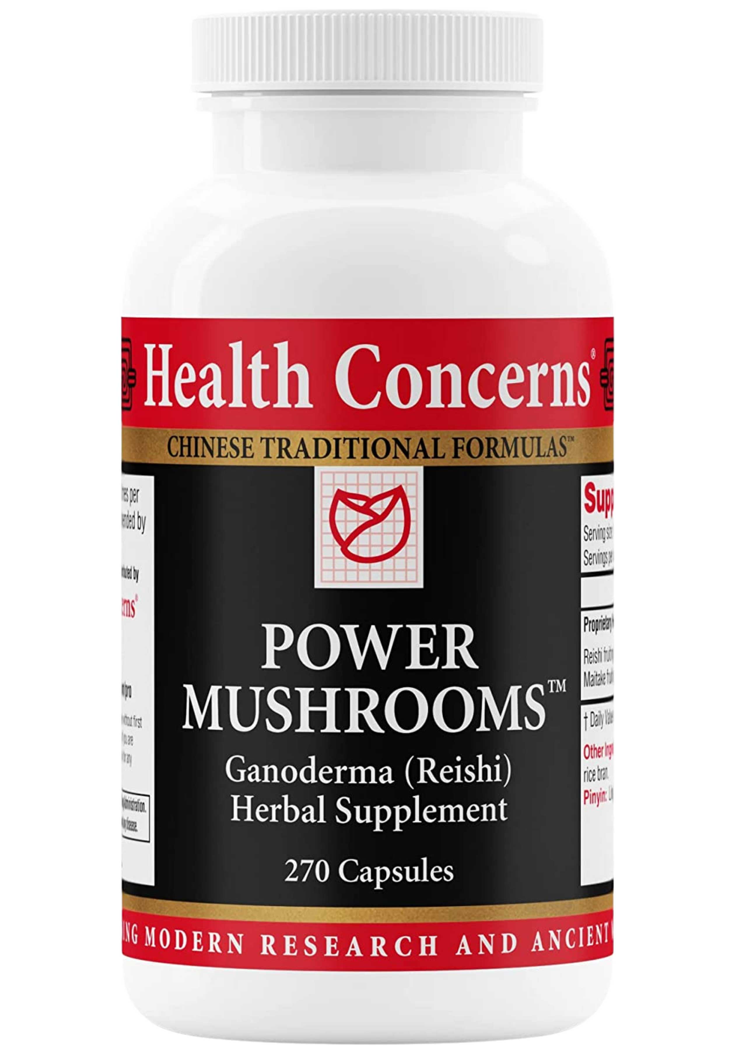 Health Concerns Power Mushrooms