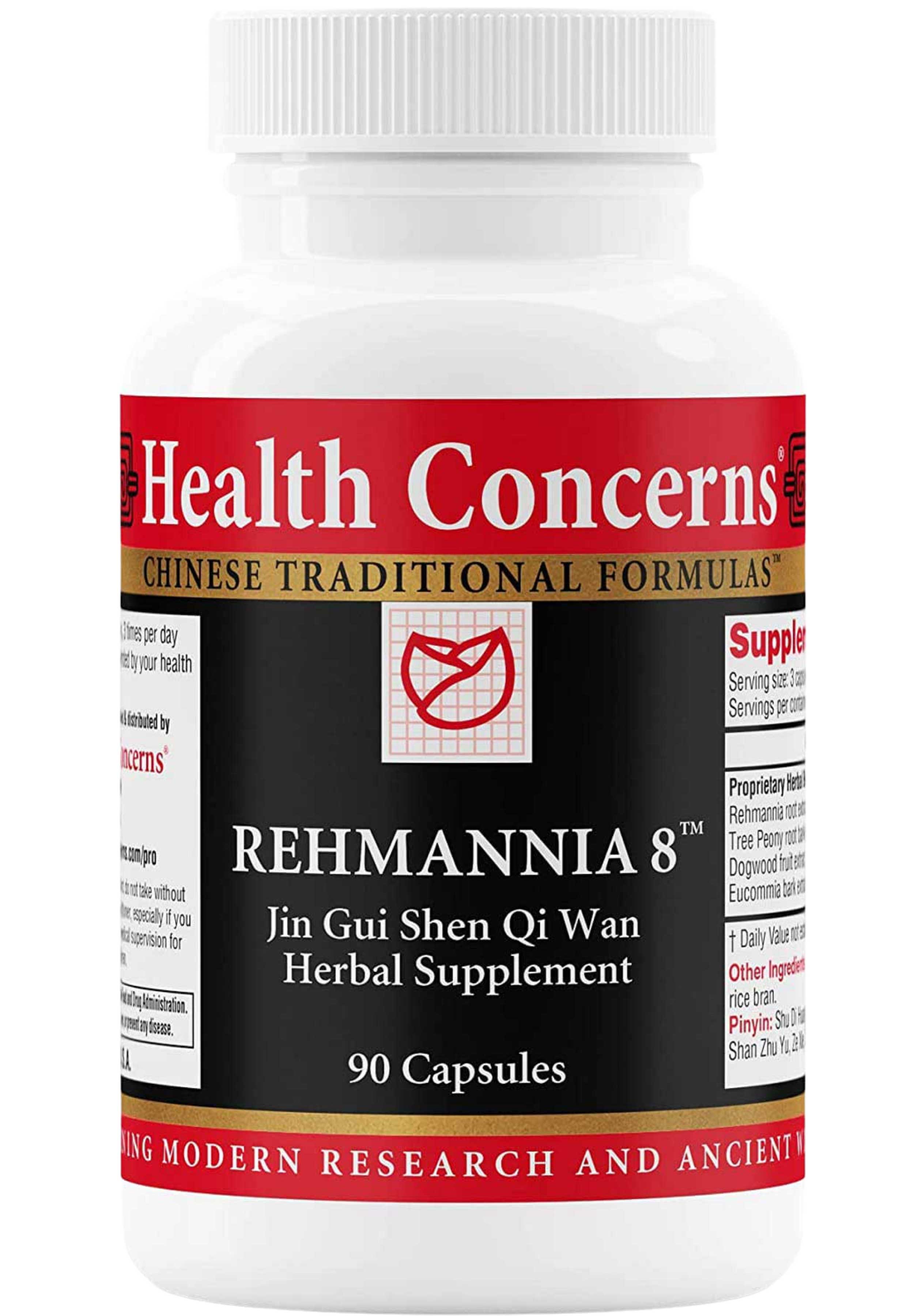 Health Concerns Rehmannia 8