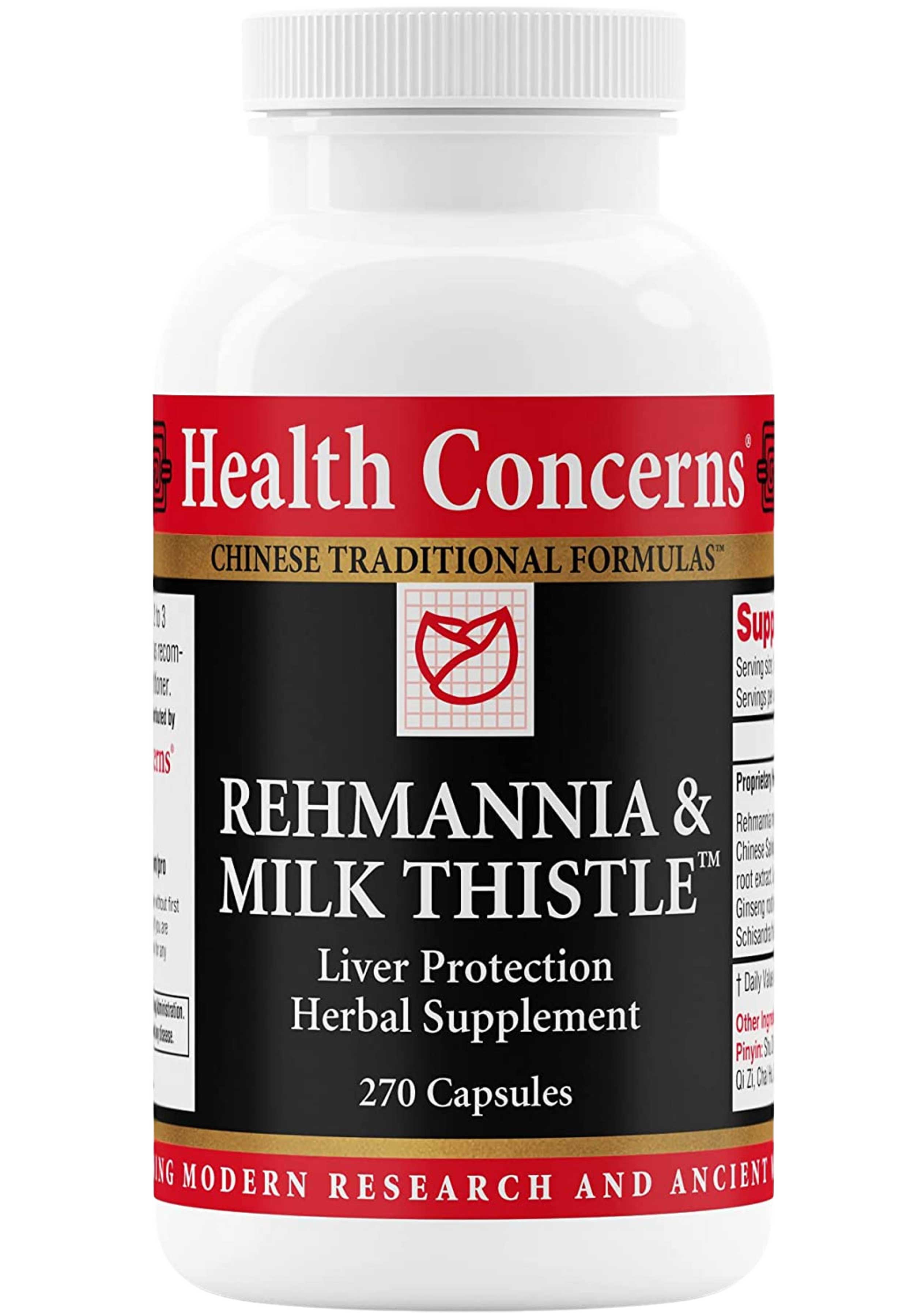 Health Concerns Rehmannia & Milk Thistle (Formerly Ecliptex)