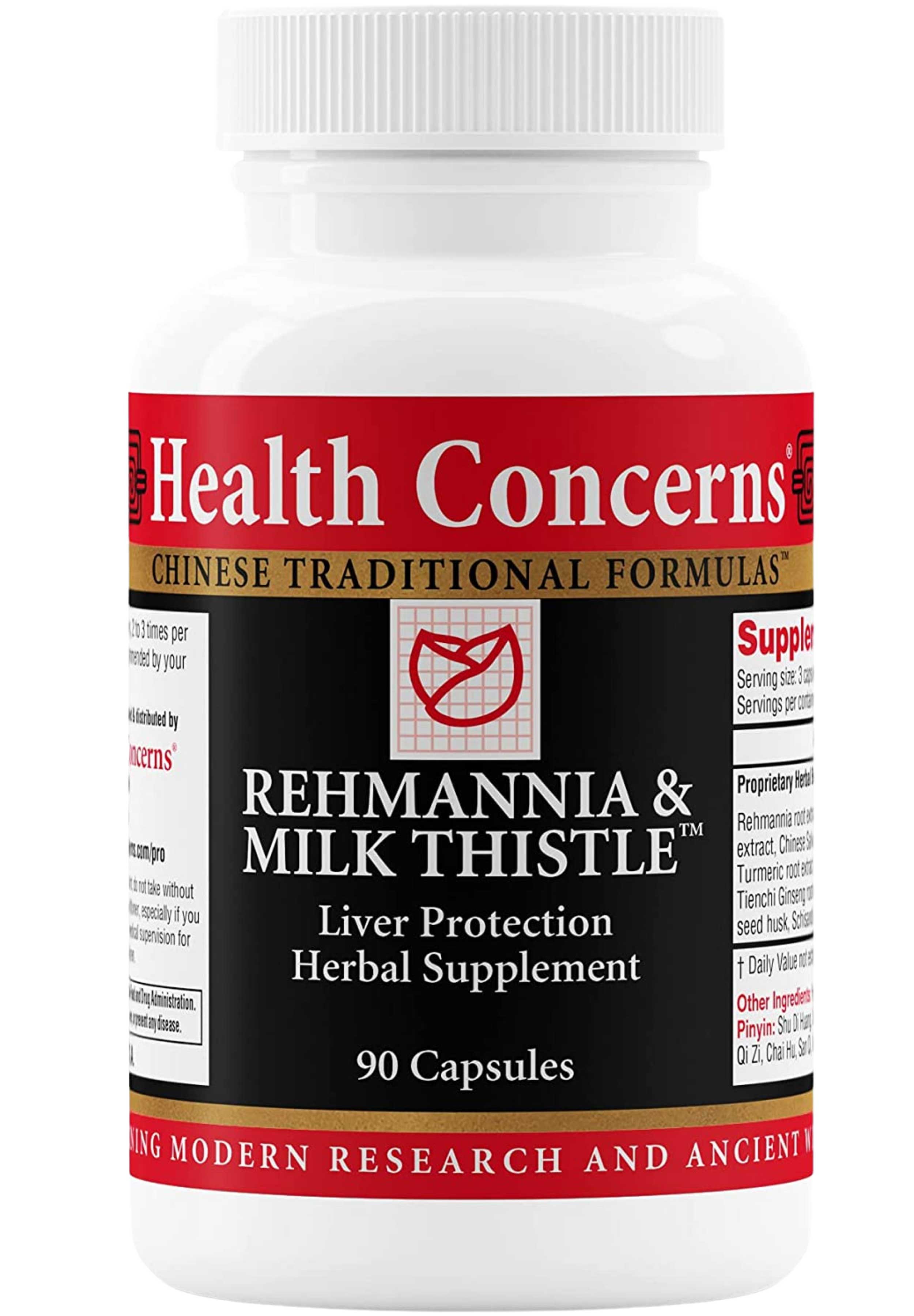 Health Concerns Rehmannia & Milk Thistle (Formerly Ecliptex)