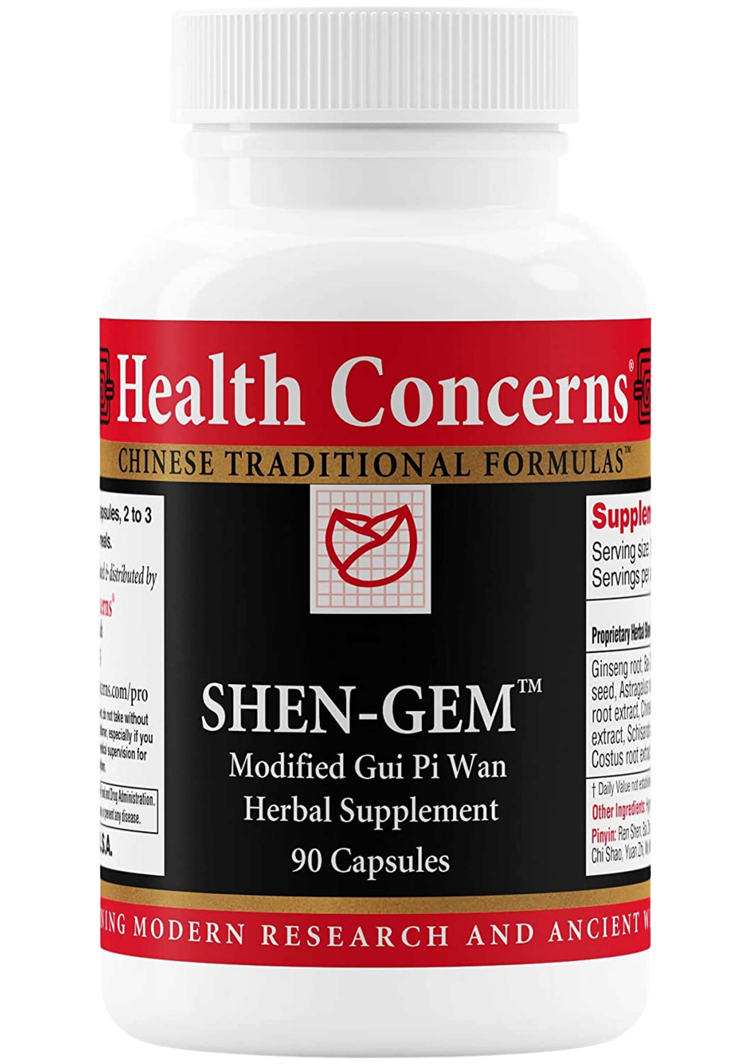 Health Concerns Shen-Gem