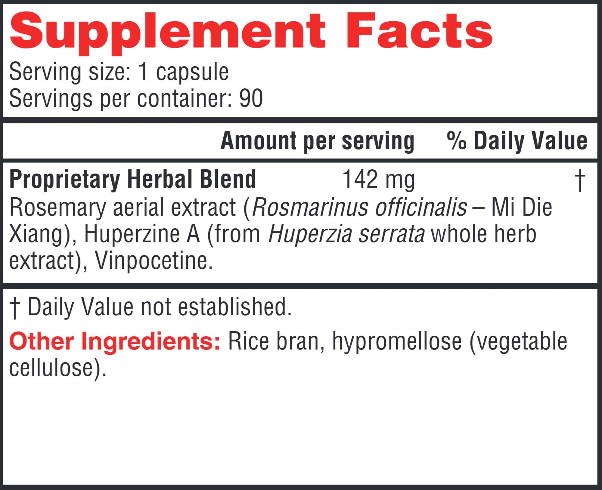 Health Concerns Vinpurazine Ingredients