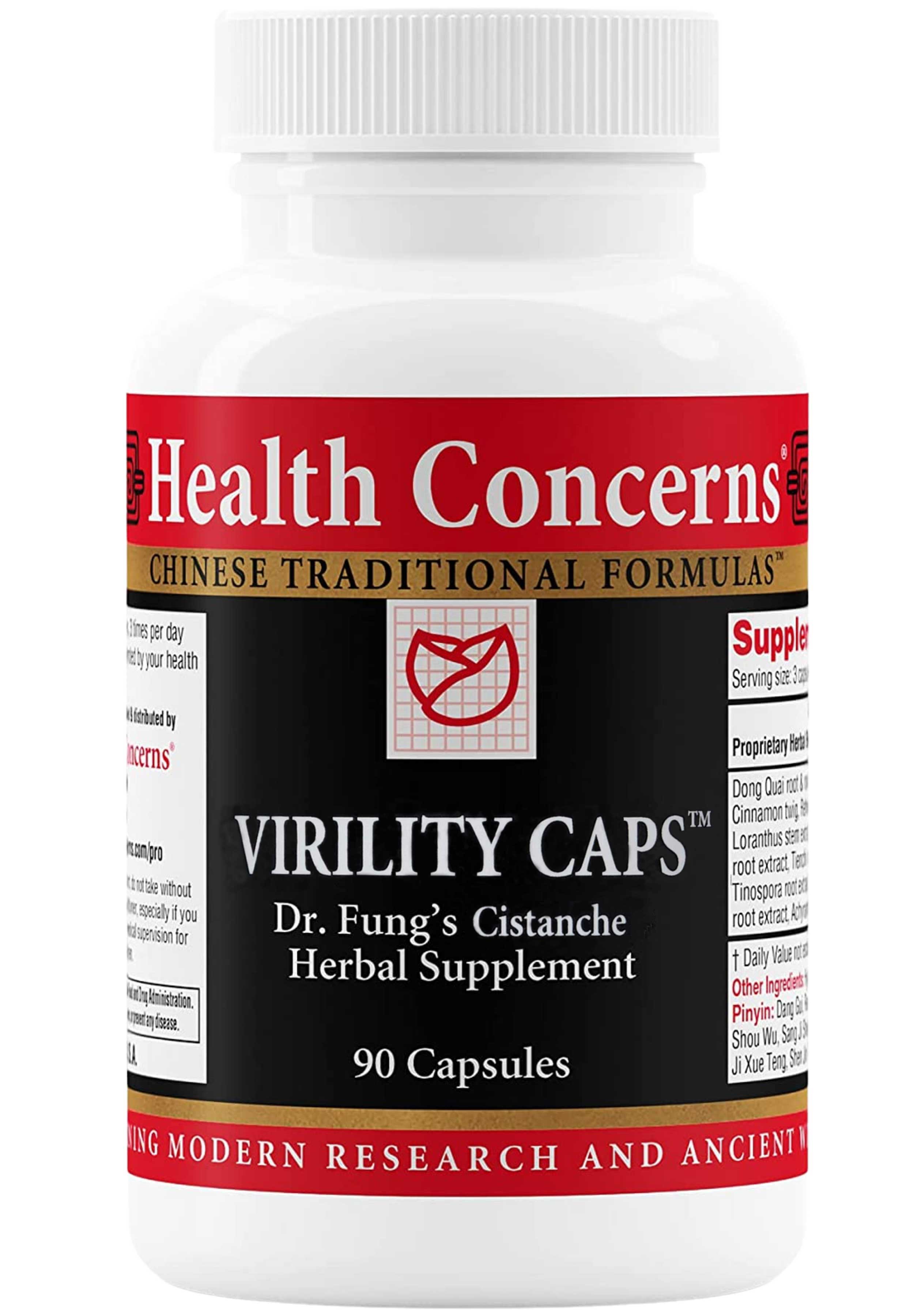 Health Concerns Virility Caps