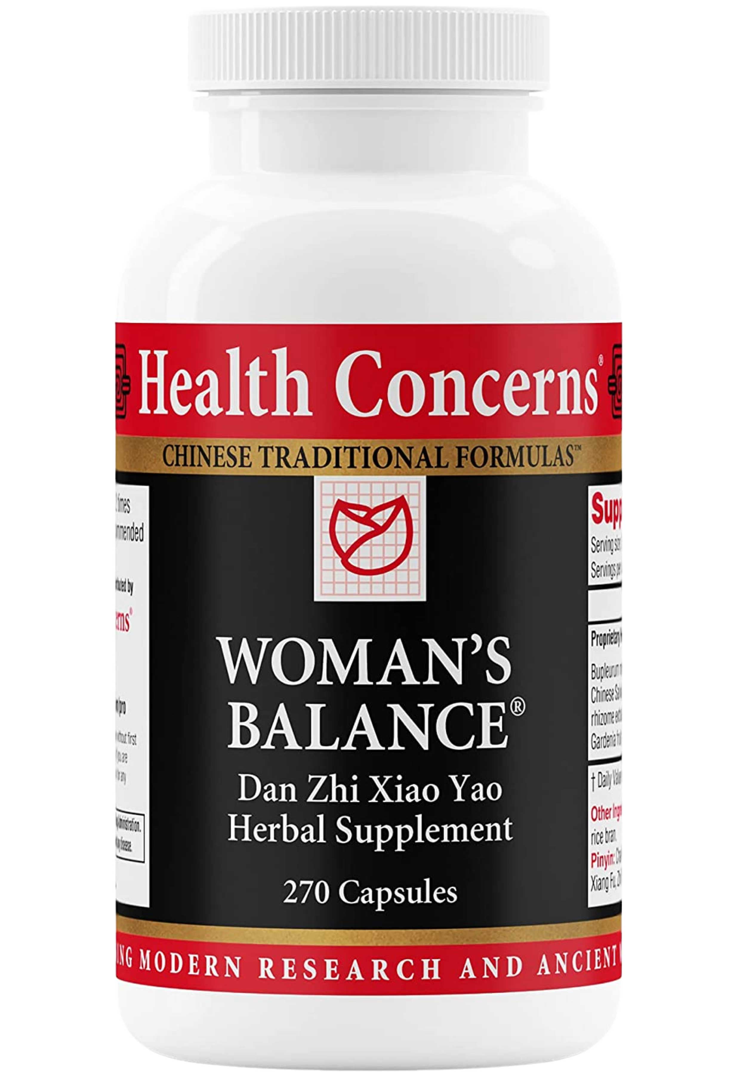 Health Concerns Woman's Balance