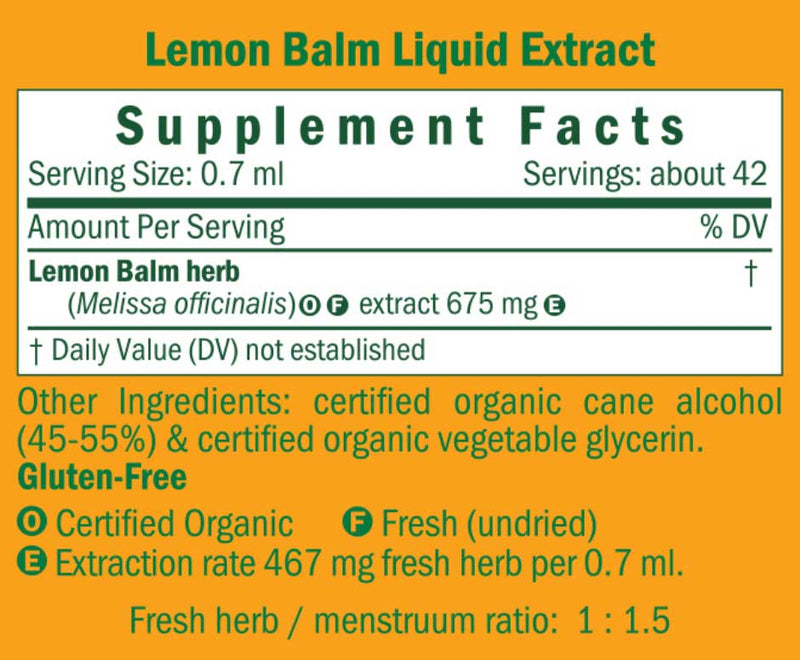 Herb Pharm Lemon Balm