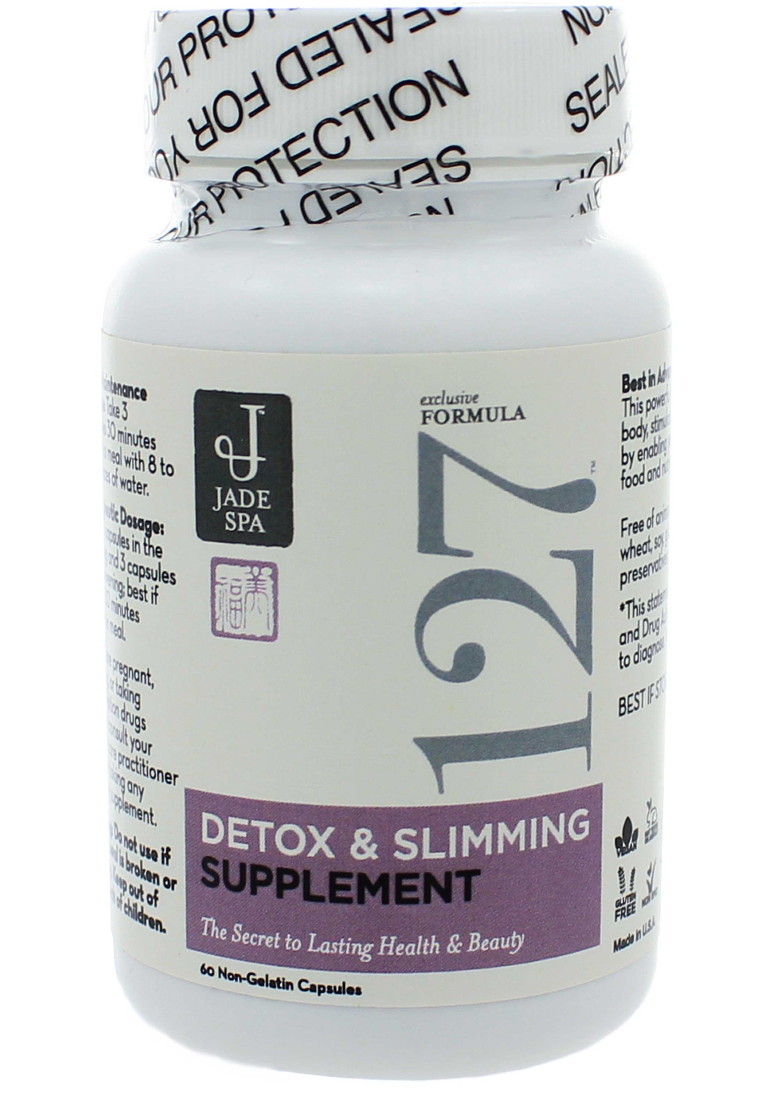 Jadience Herbal Formulas Detox and Slimming Supplement