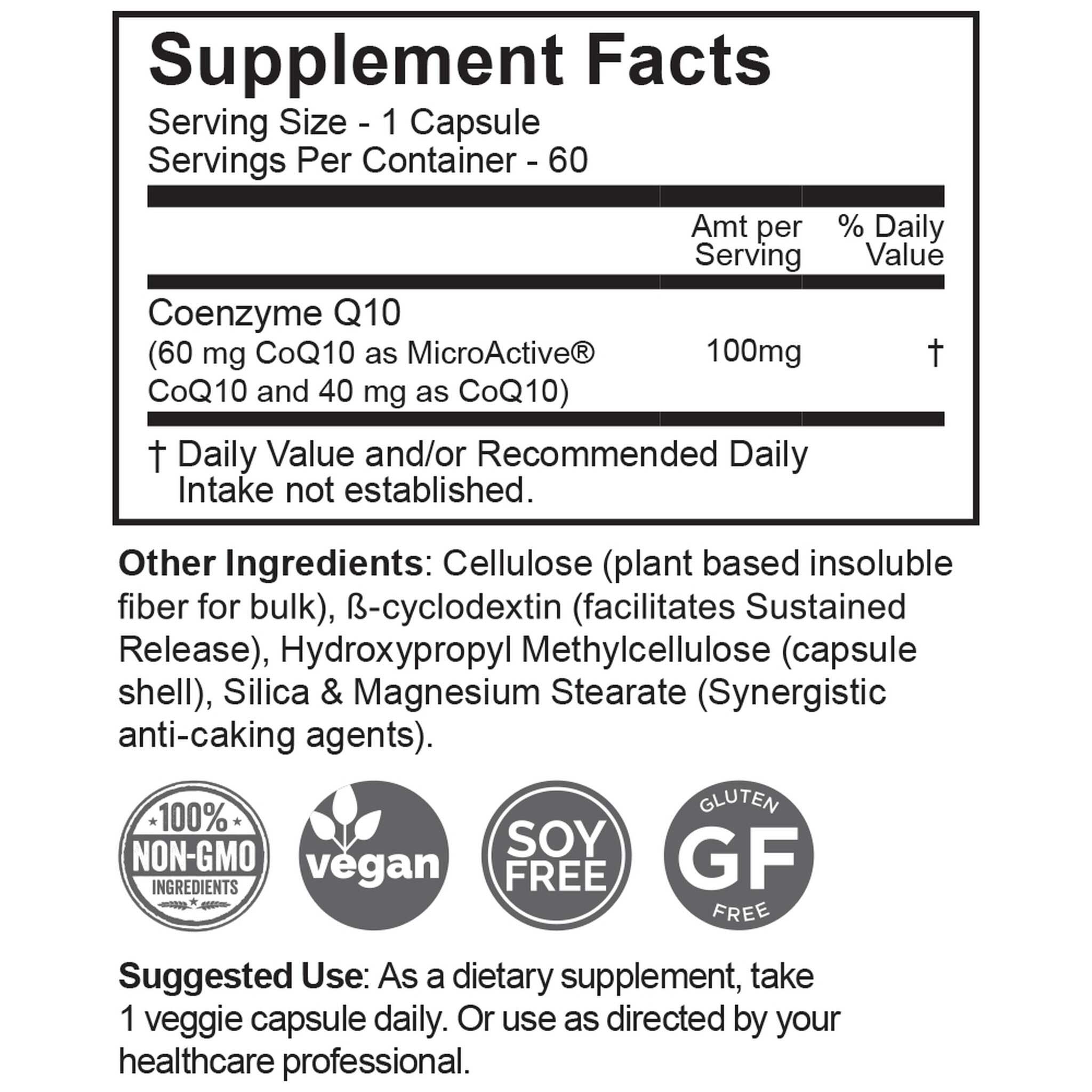 Jigsaw Health CoQ10 w/SRT Ingredients