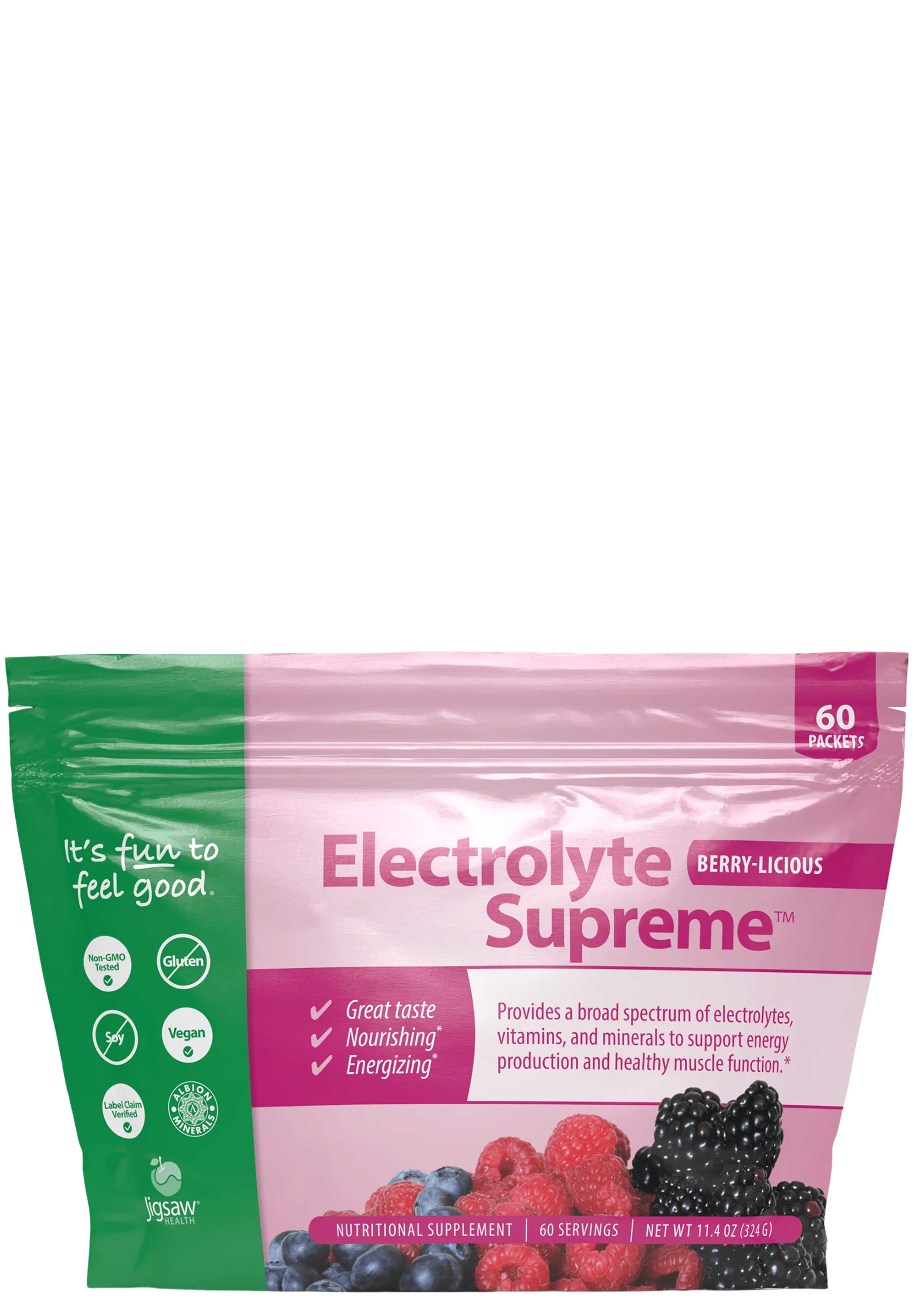 Jigsaw Health Electrolyte Supreme Berry-Licious 