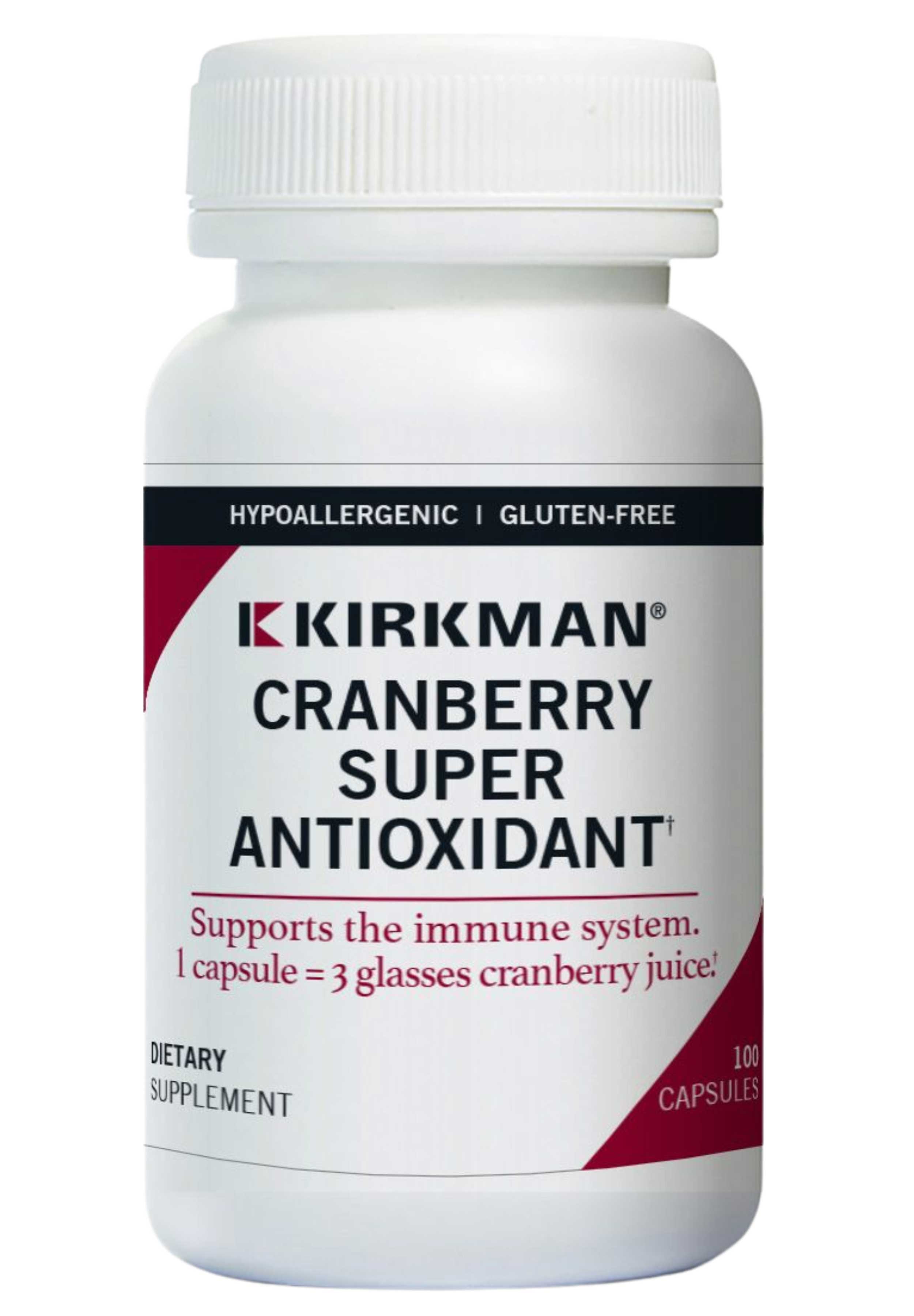 Kirkman Cranberry Super Antioxidant (Formerly Super Cranberry Extract Capsules)