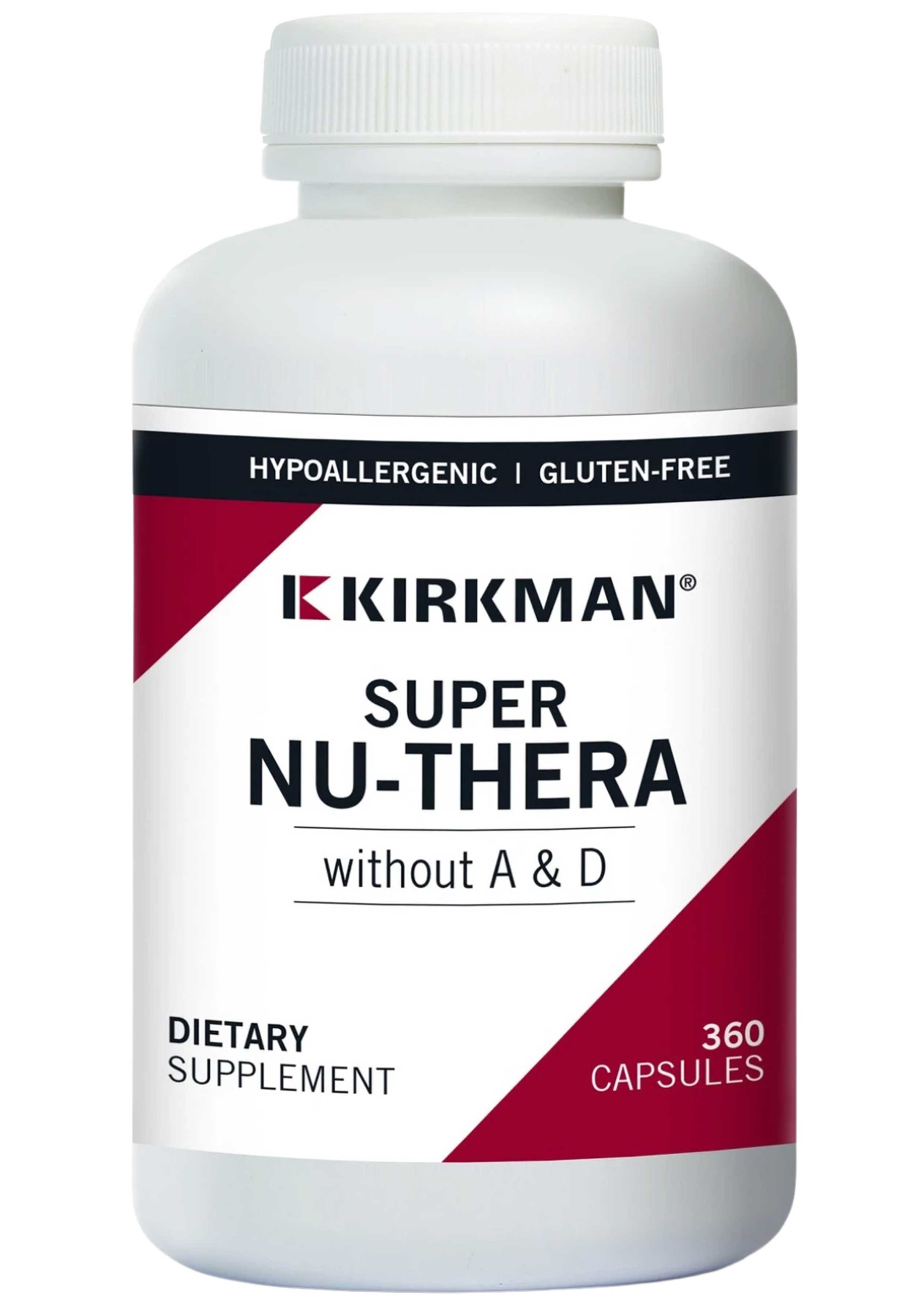 Kirkman Super Nu-Thera without A & D Capsules