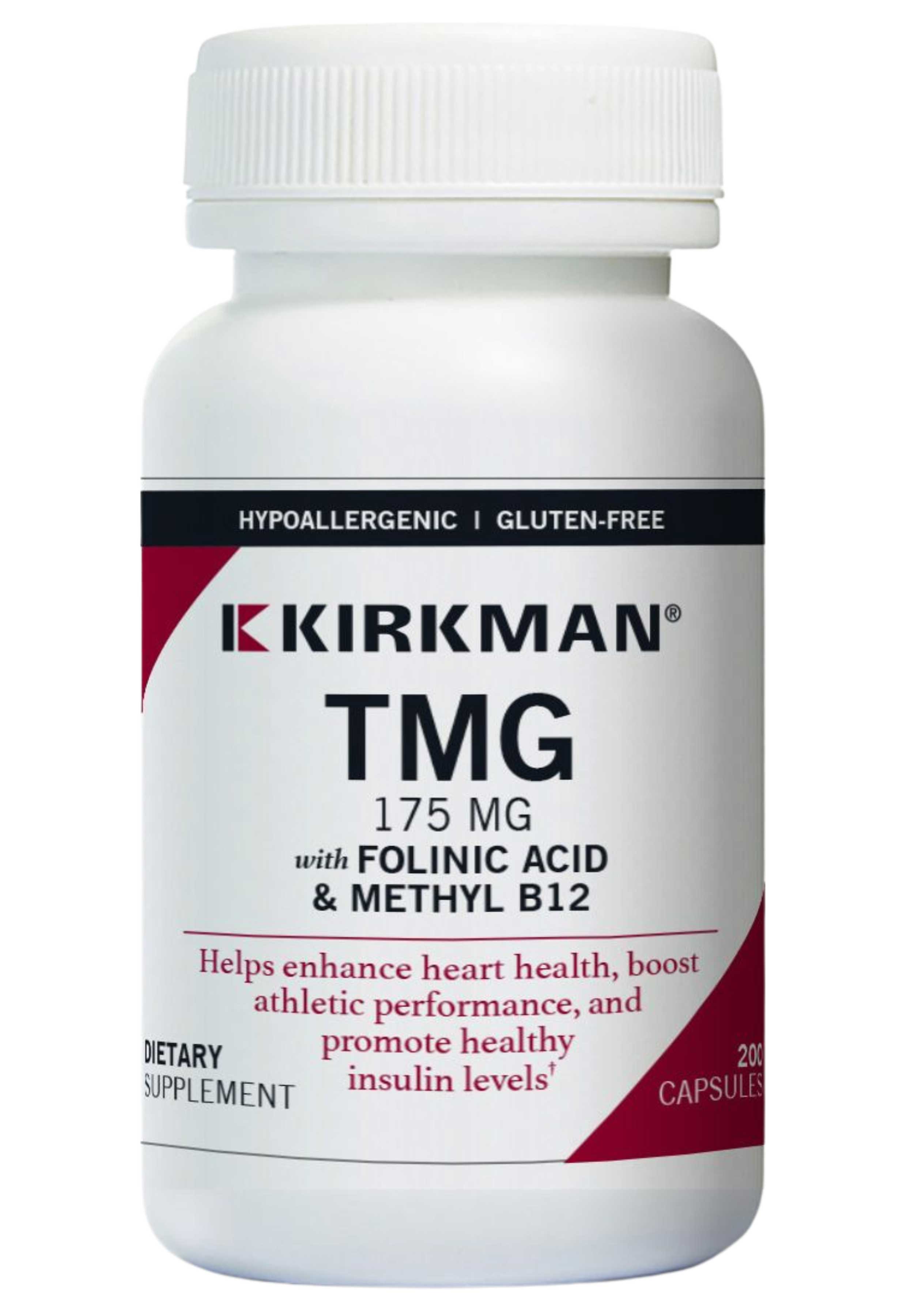 Kirkman TMG 175 mg with Folinic Acid & Methyl B12
