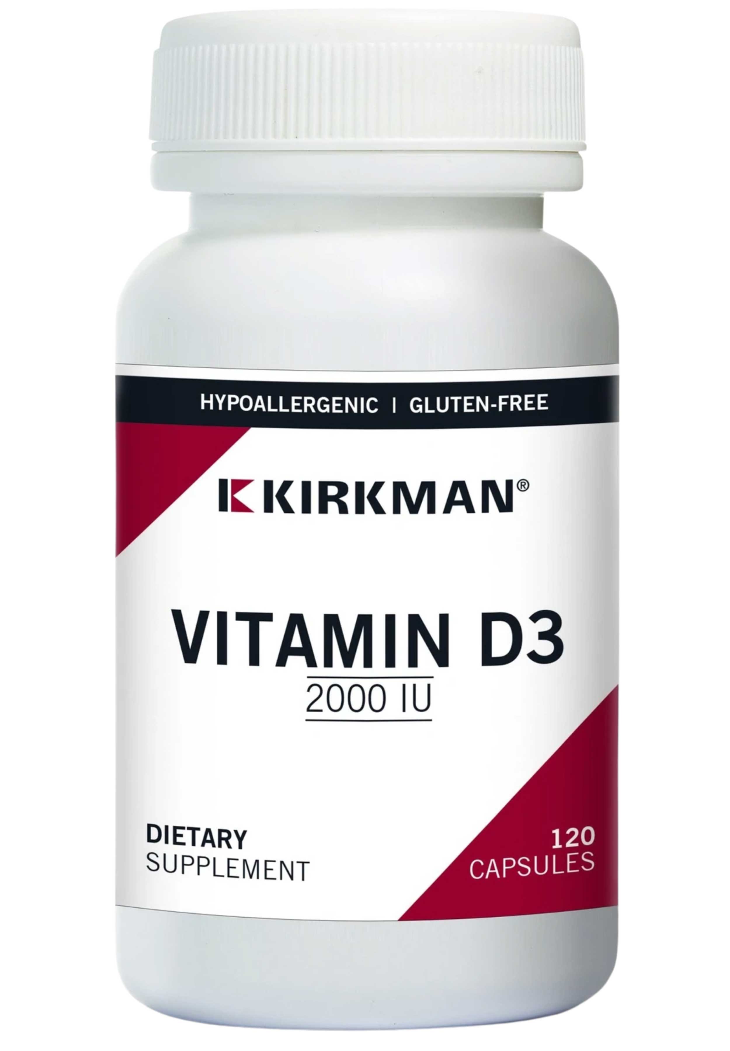 Kirkman Vitamin D3 2000 IU