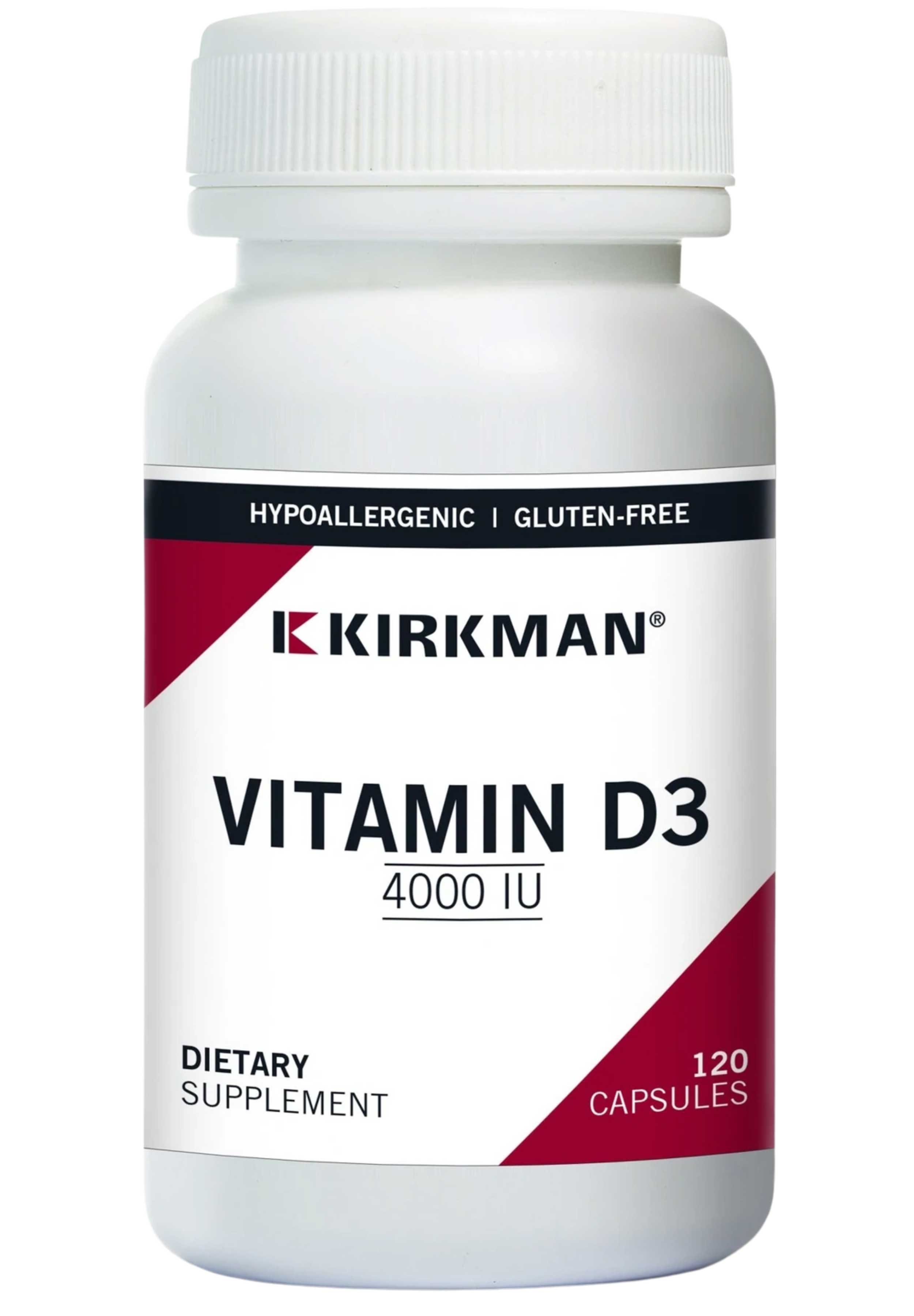 Kirkman Vitamin D3 4000 IU