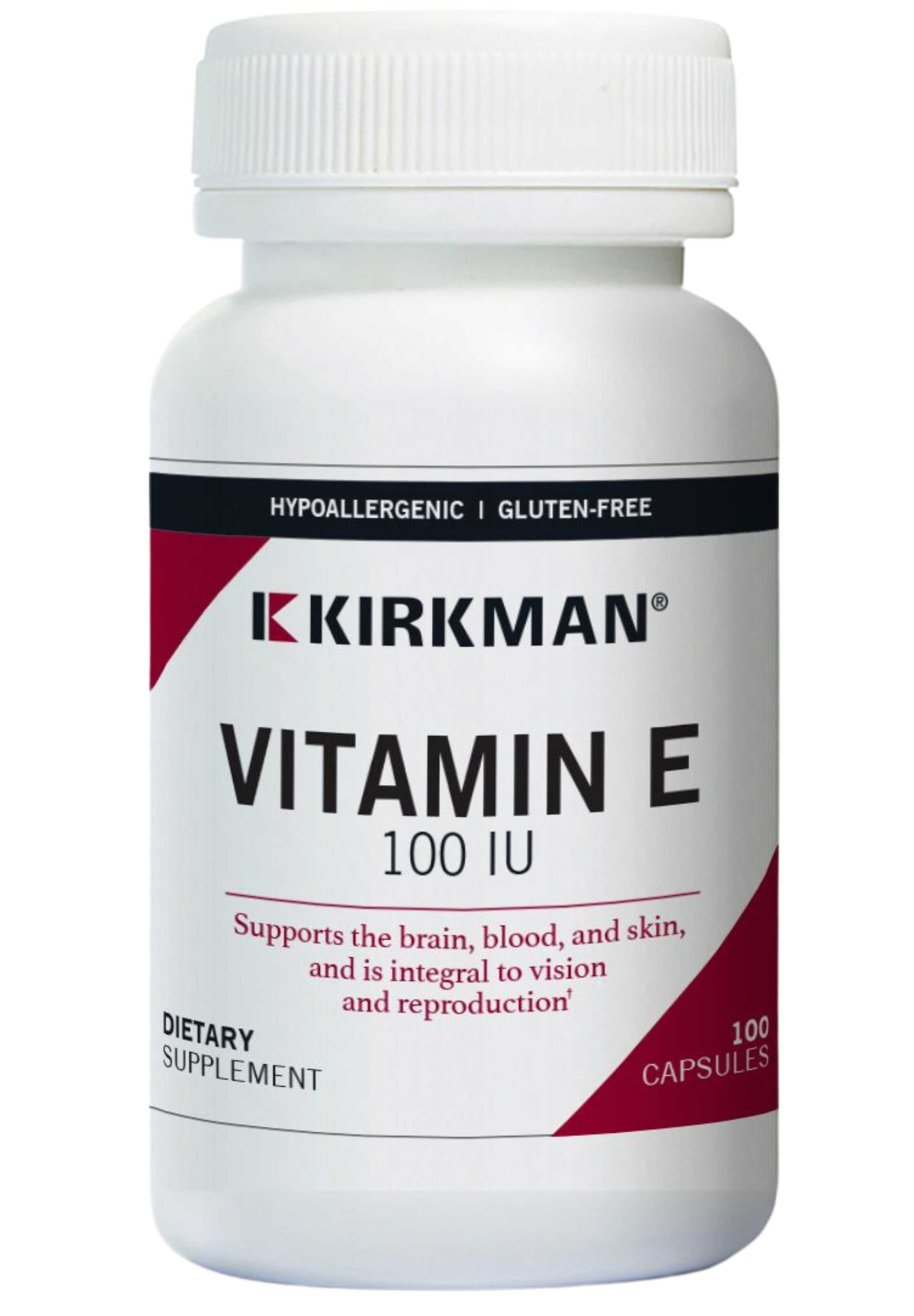 Kirkman Vitamin E 100 IU