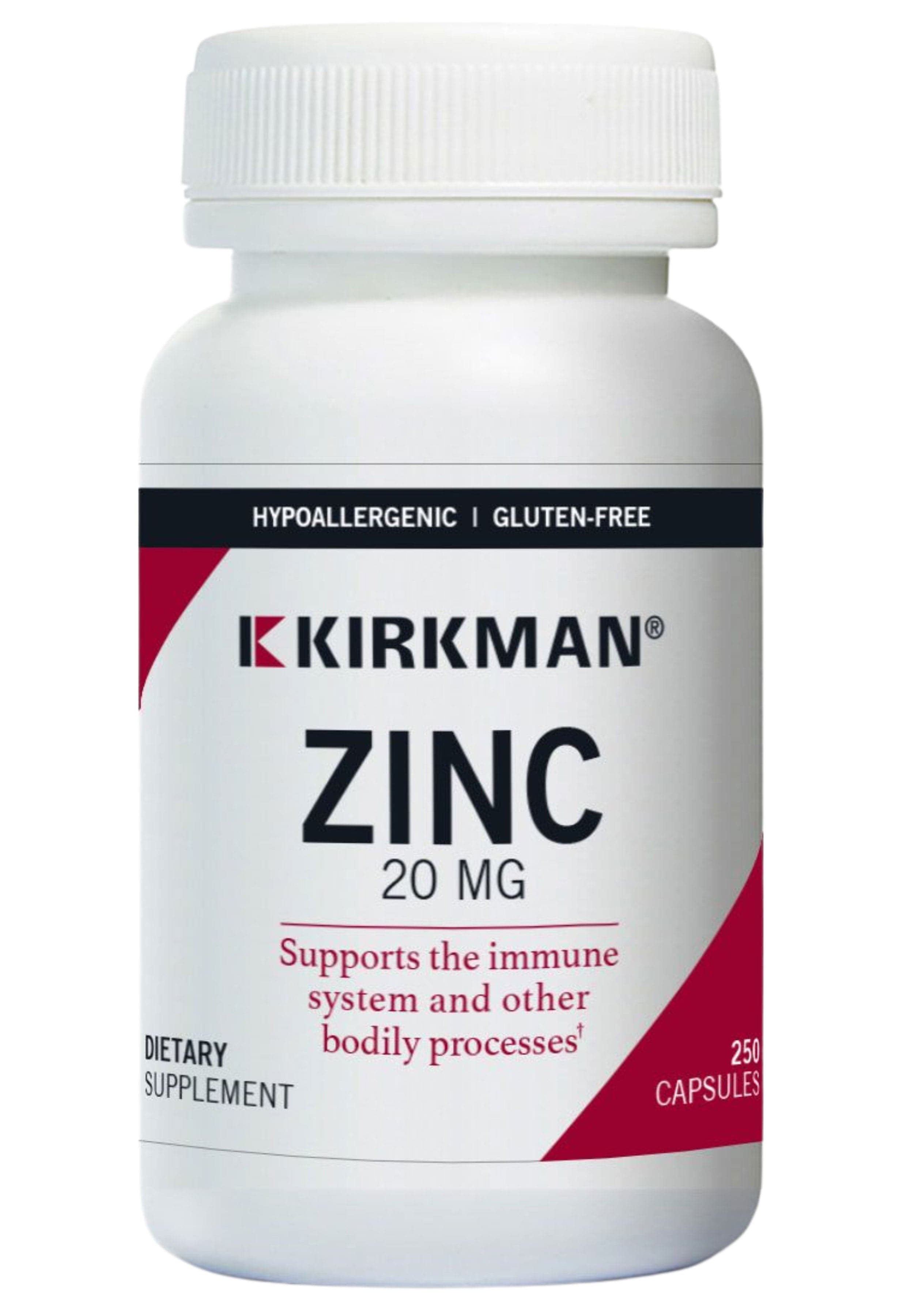 Kirkman Zinc 20 mg