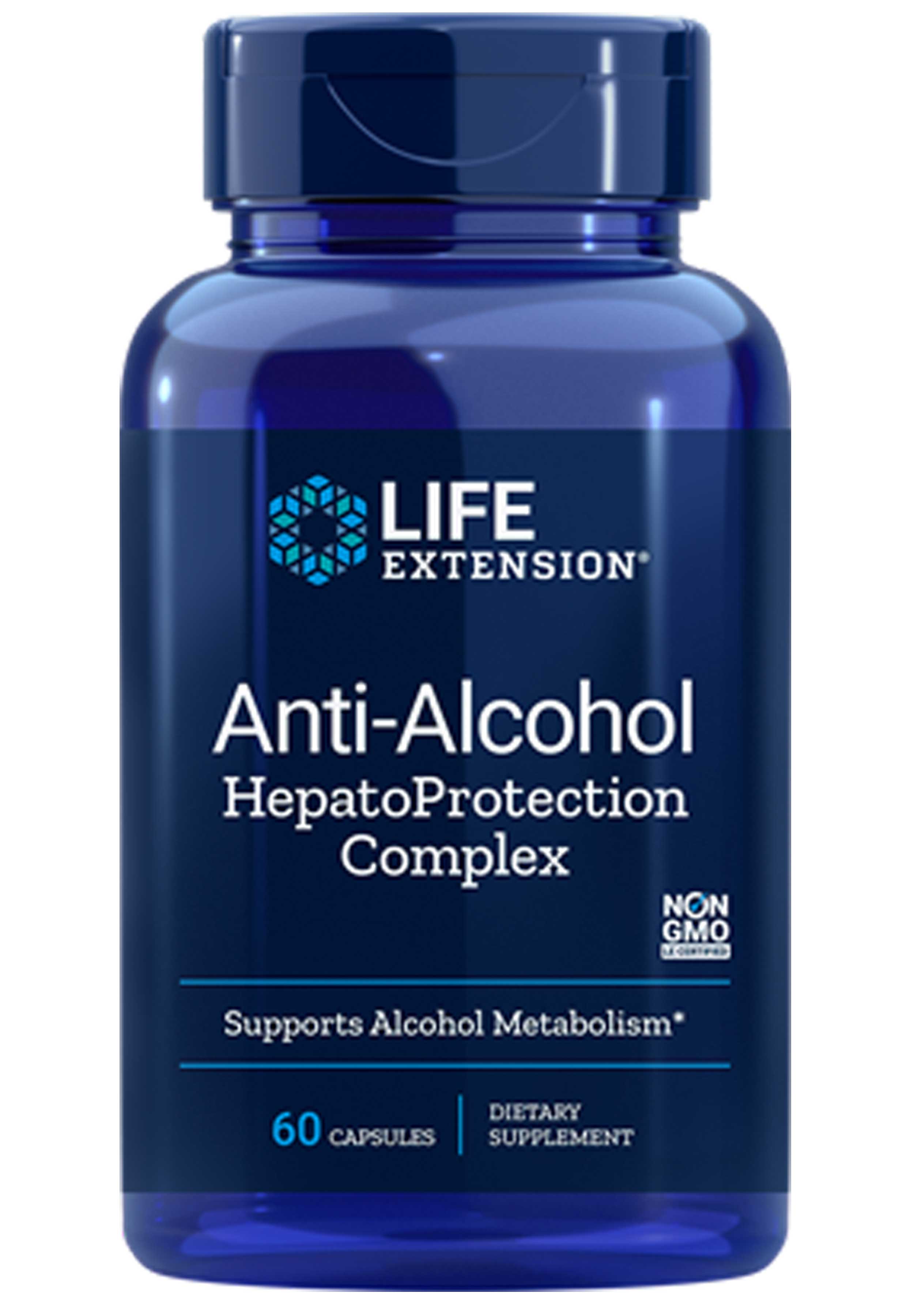 Life Extension Anti-Alcohol Antioxidants with HepatoProtection Complex