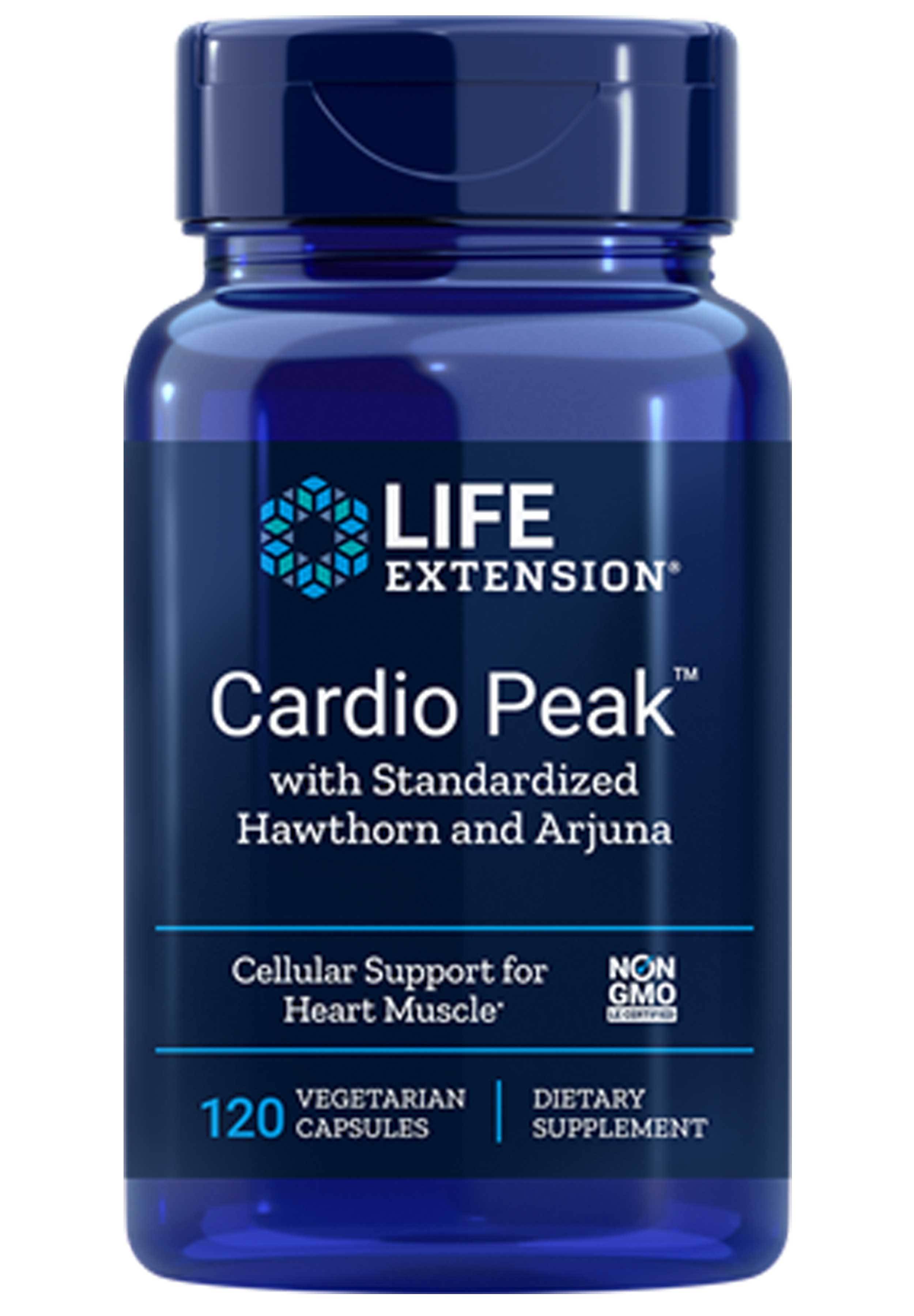 Life Extension Cardio Peak with Standardized Hawthorn and Arjuna