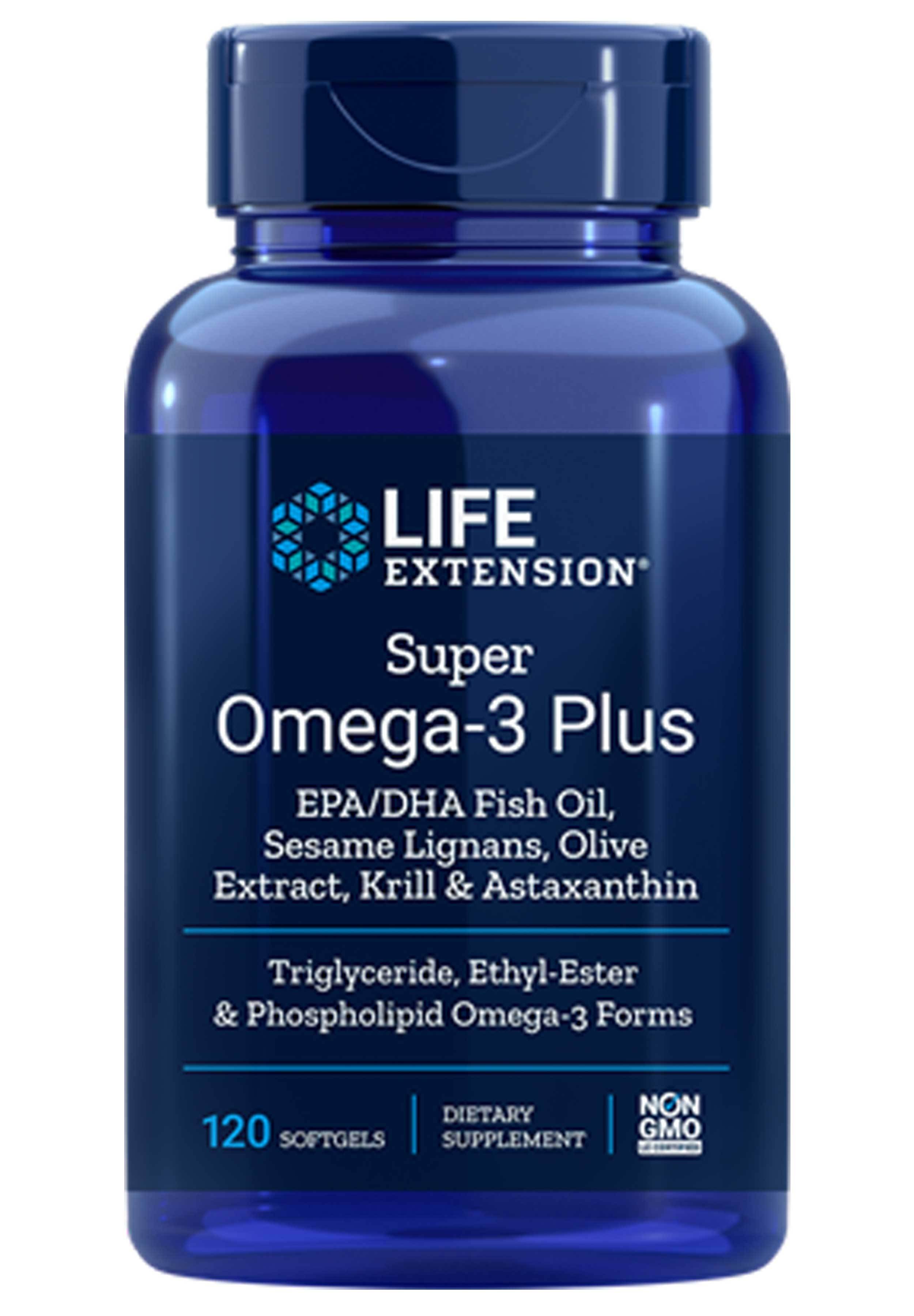 Life Extension Super Omega-3 Plus EPA/DHA with Sesame Lignans