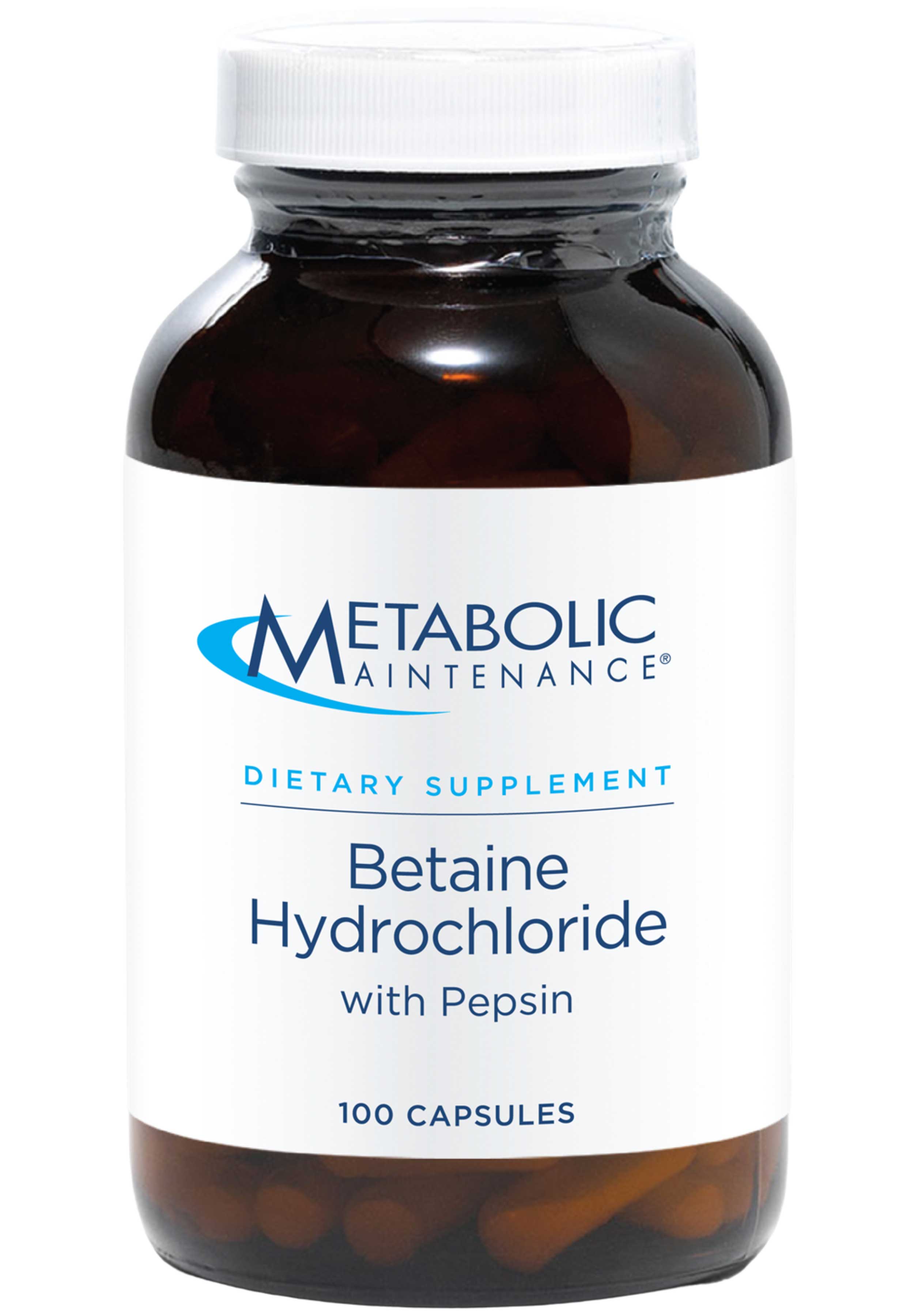 Metabolic Maintenance Betaine Hydrochloride with Pepsin