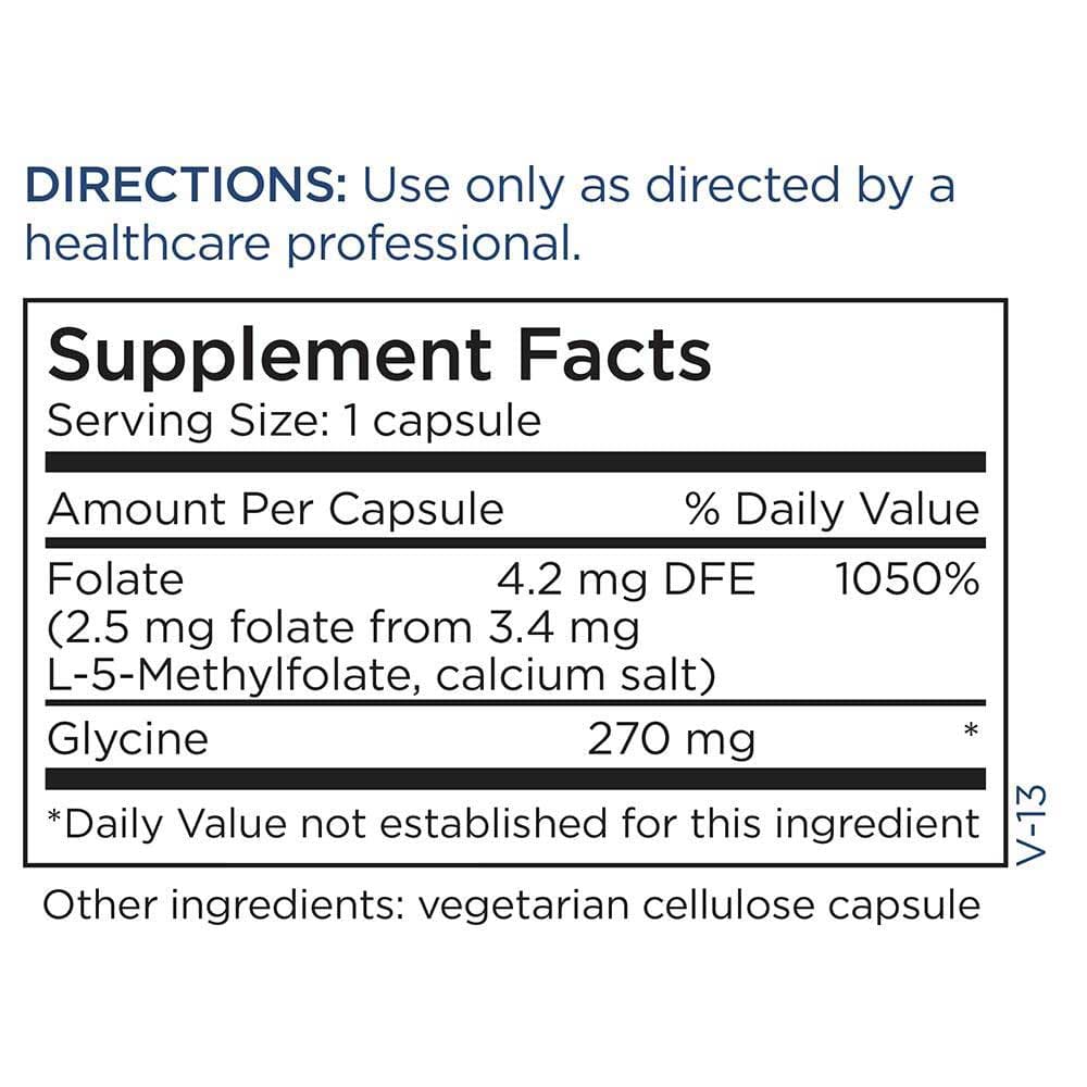 Metabolic Maintenance L-Methylfolate Ingredients