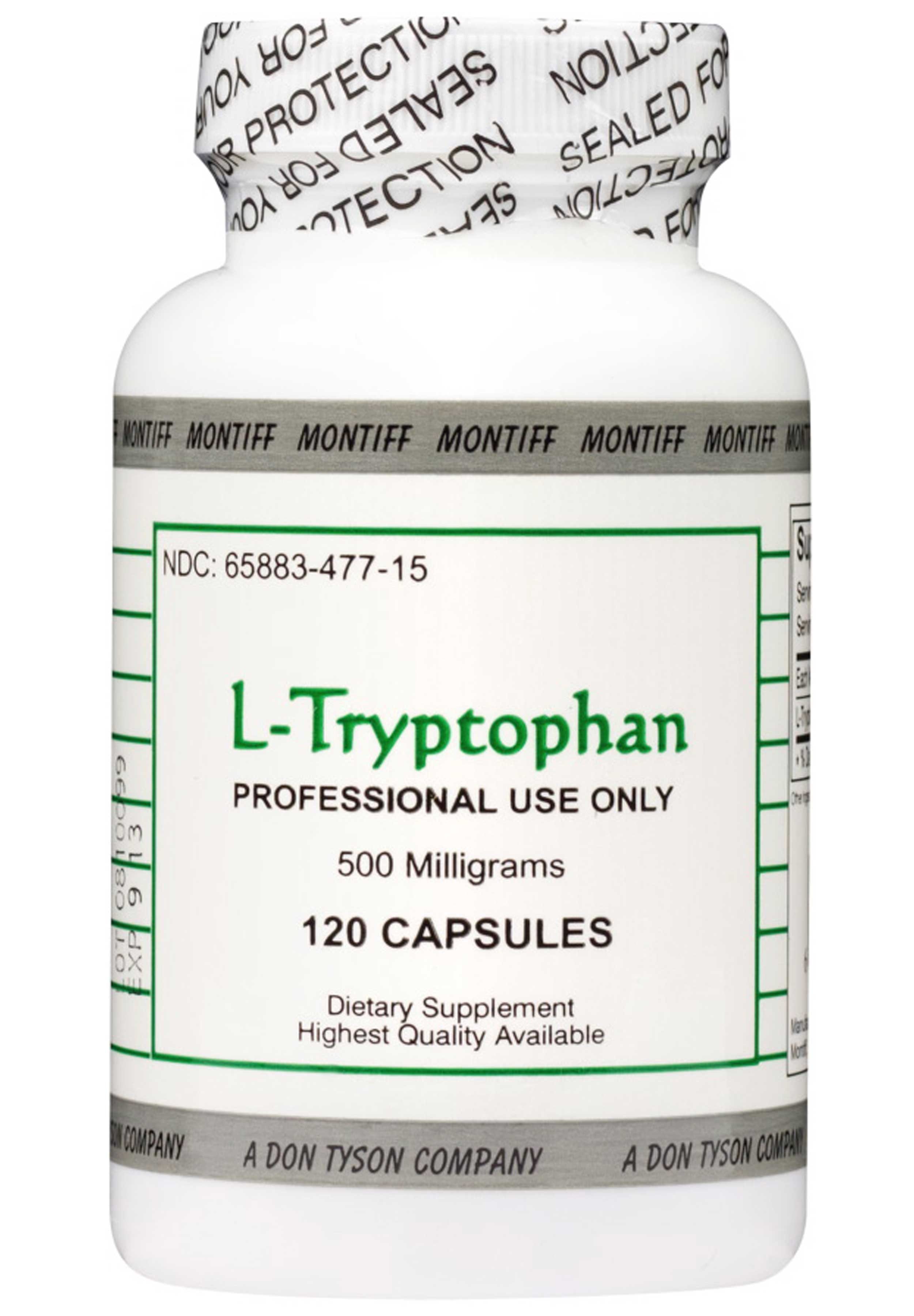 Montiff L-Tryptophan 500 mg