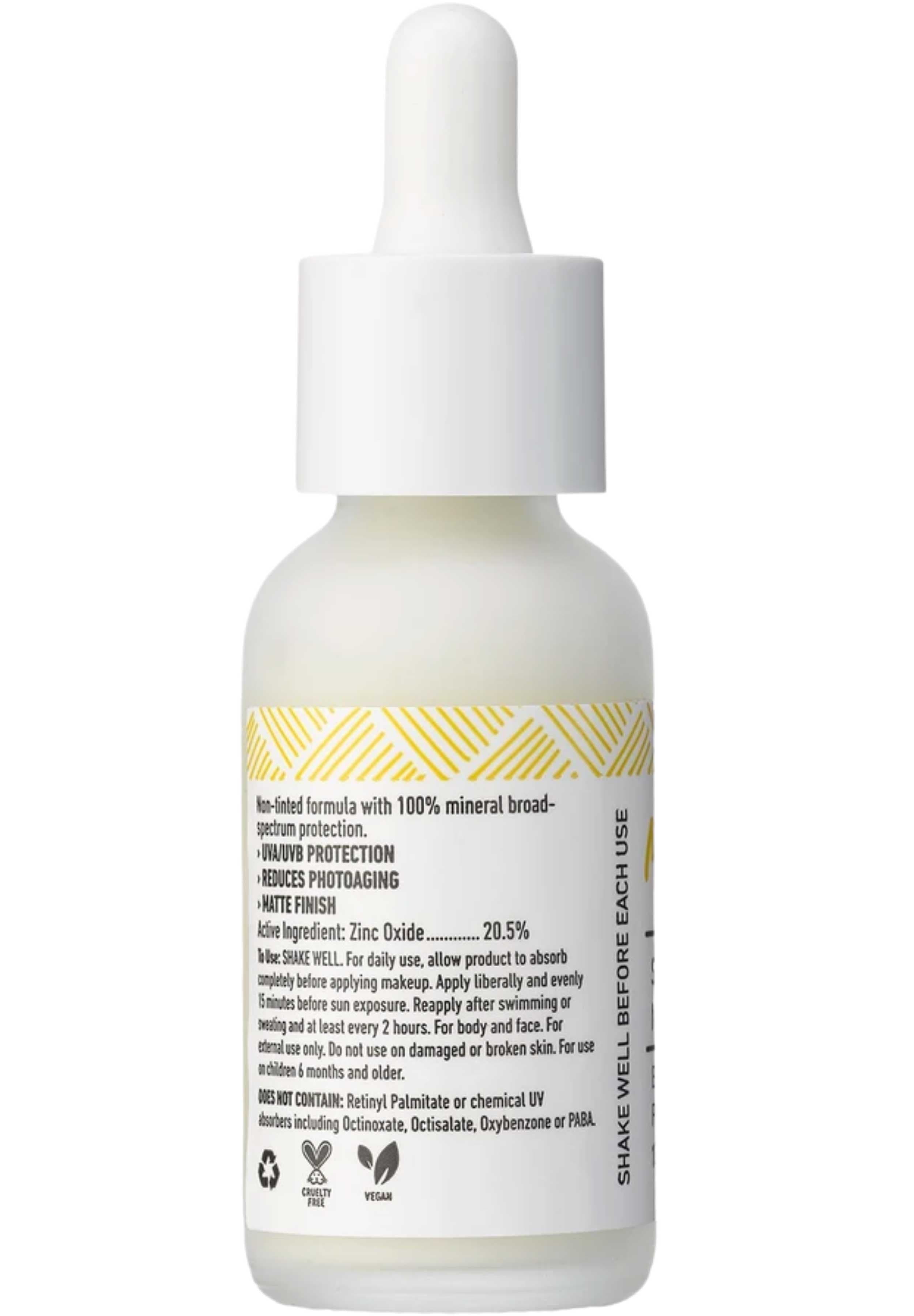 MyChelle Dermaceuticals Sun Shield Liquid SPF 50 Non-Tinted Ingredients
