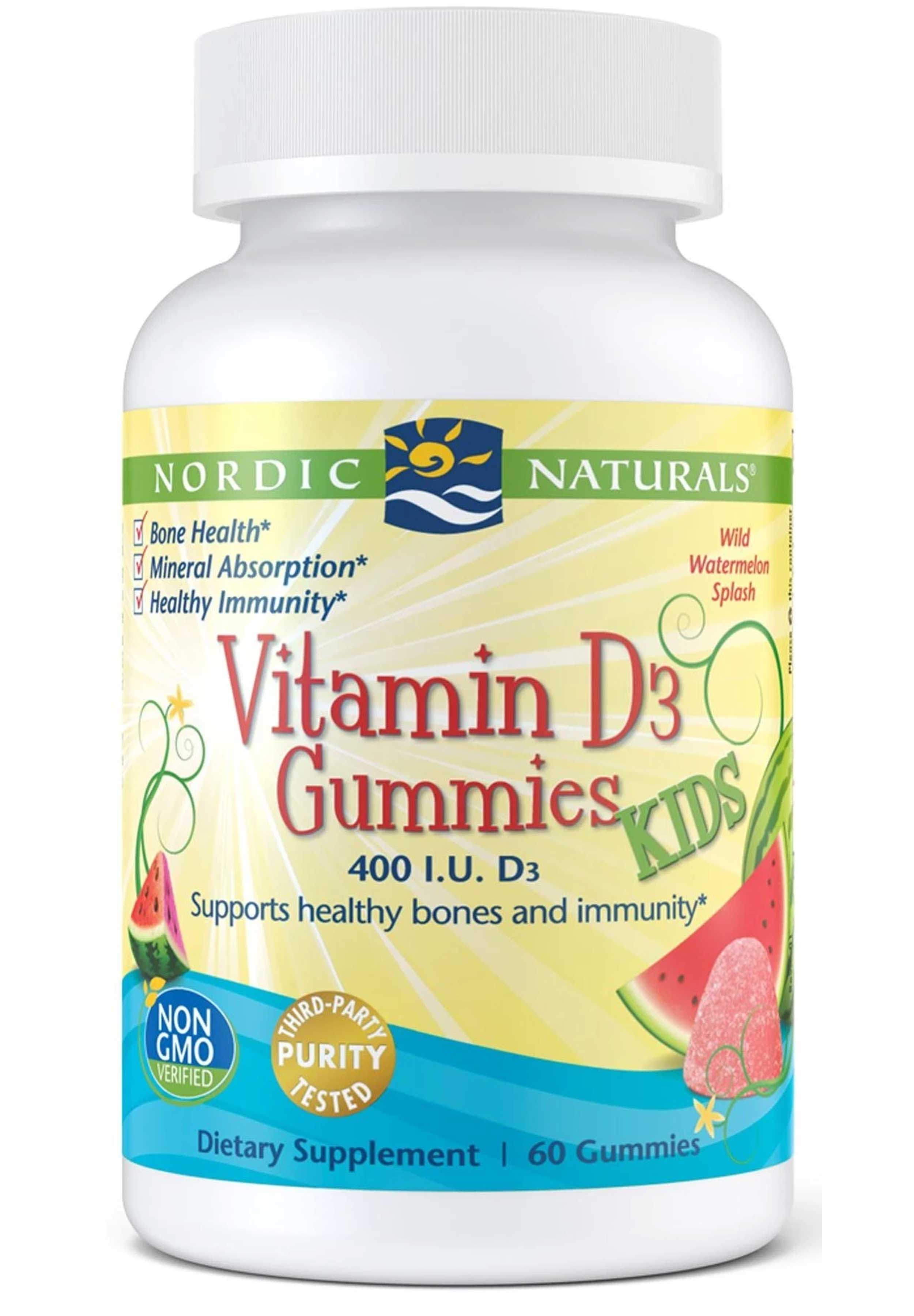 Nordic Naturals Vitamin D3 Kids Gummies