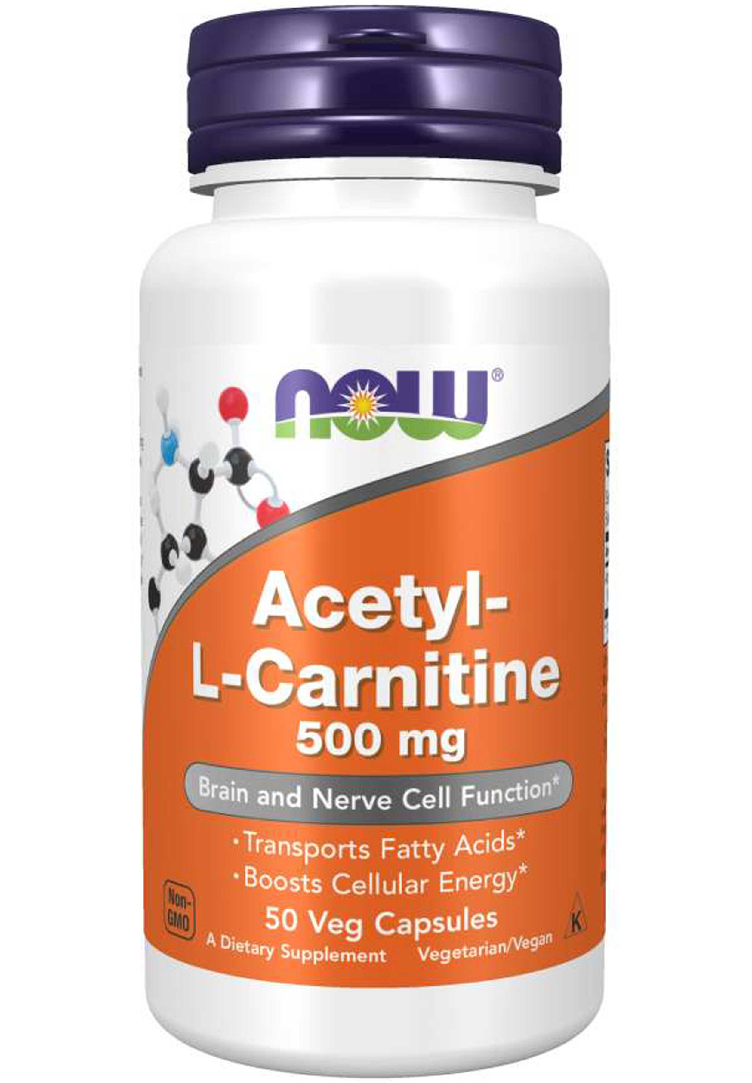 NOW Acetyl-L Carnitine 500 mg