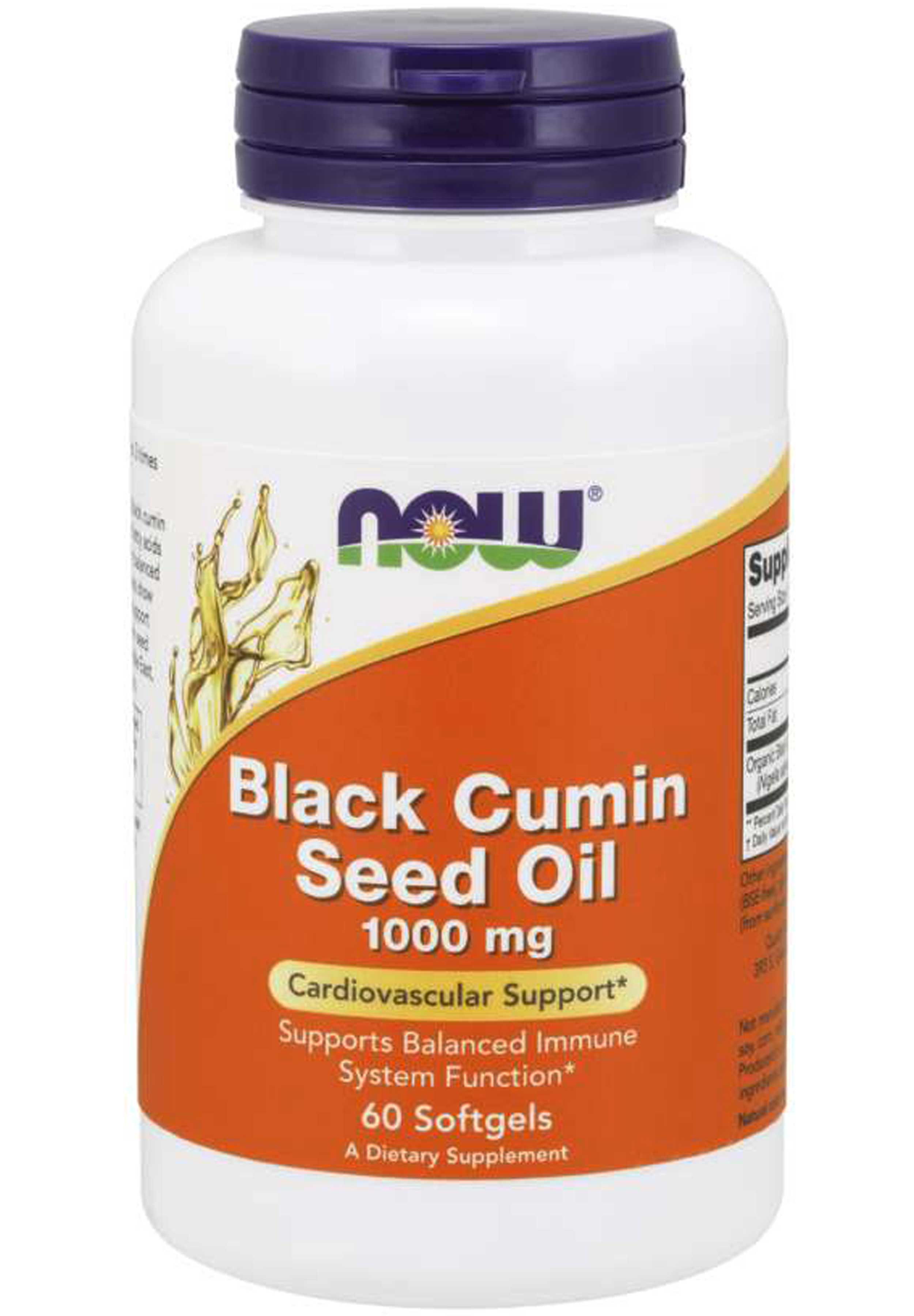 NOW Black Cumin Seed Oil 1000 mg