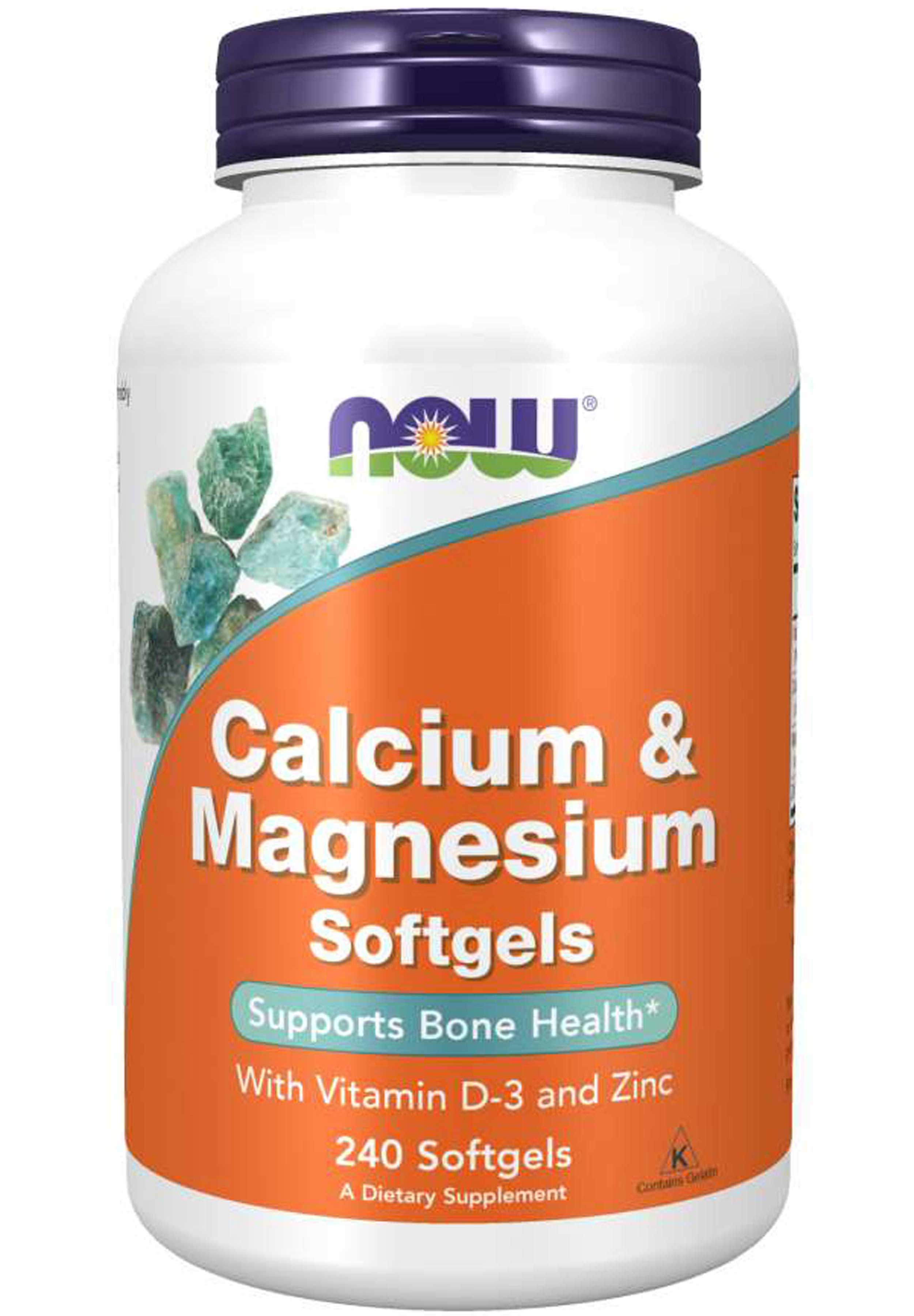 NOW Calcium & Magnesium Softgels