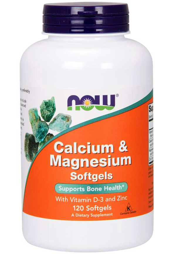 NOW Calcium & Magnesium Softgels