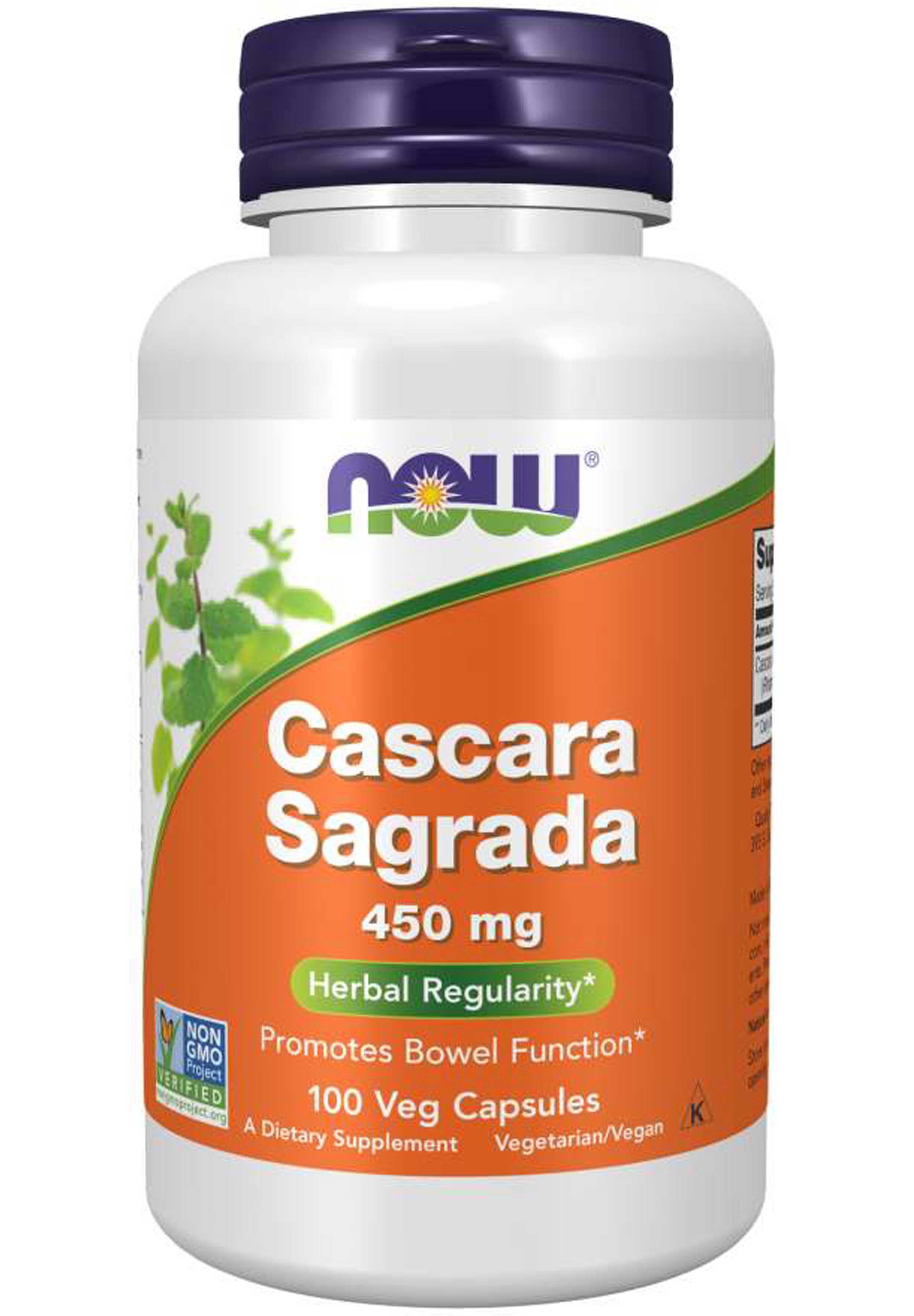 NOW Cascara Sagrada 450 mg