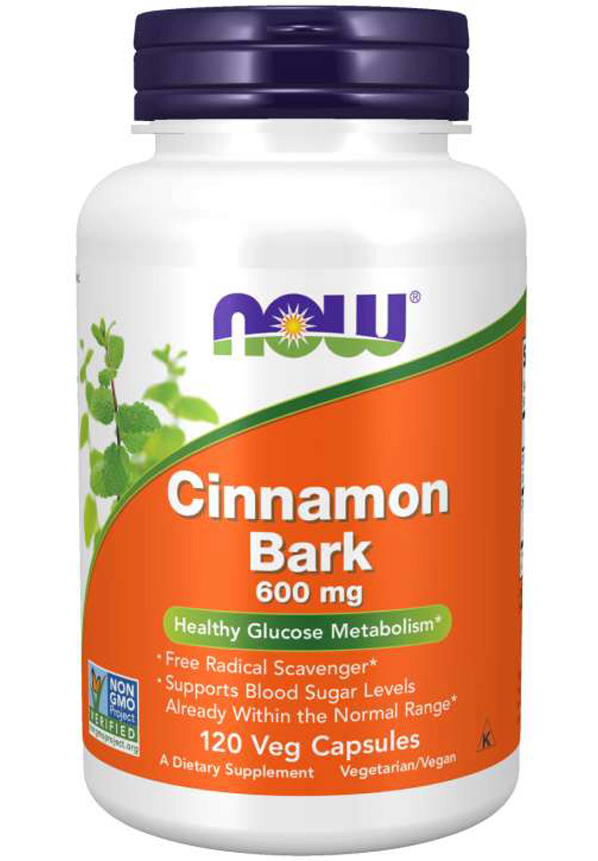 NOW Cinnamon Bark 600 mg