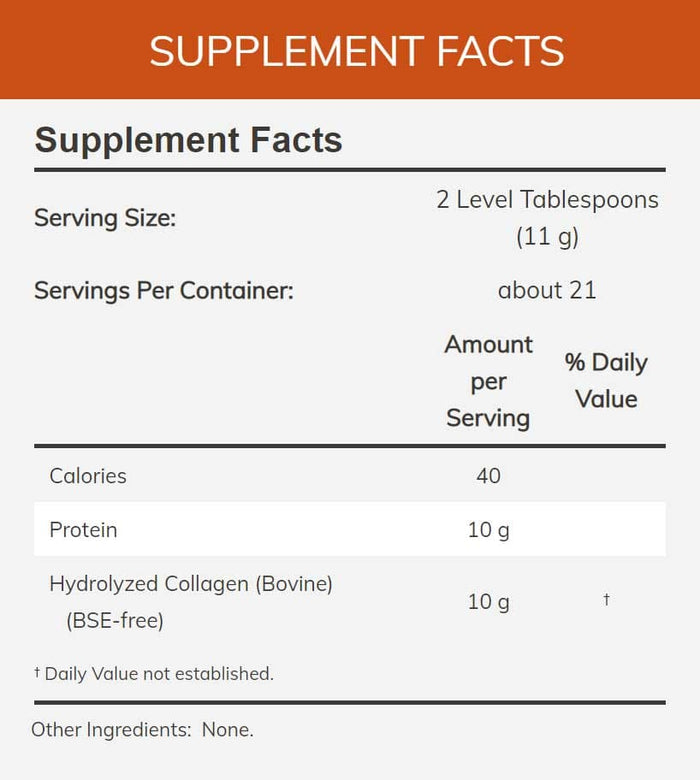 NOW Collagen Peptides Powder