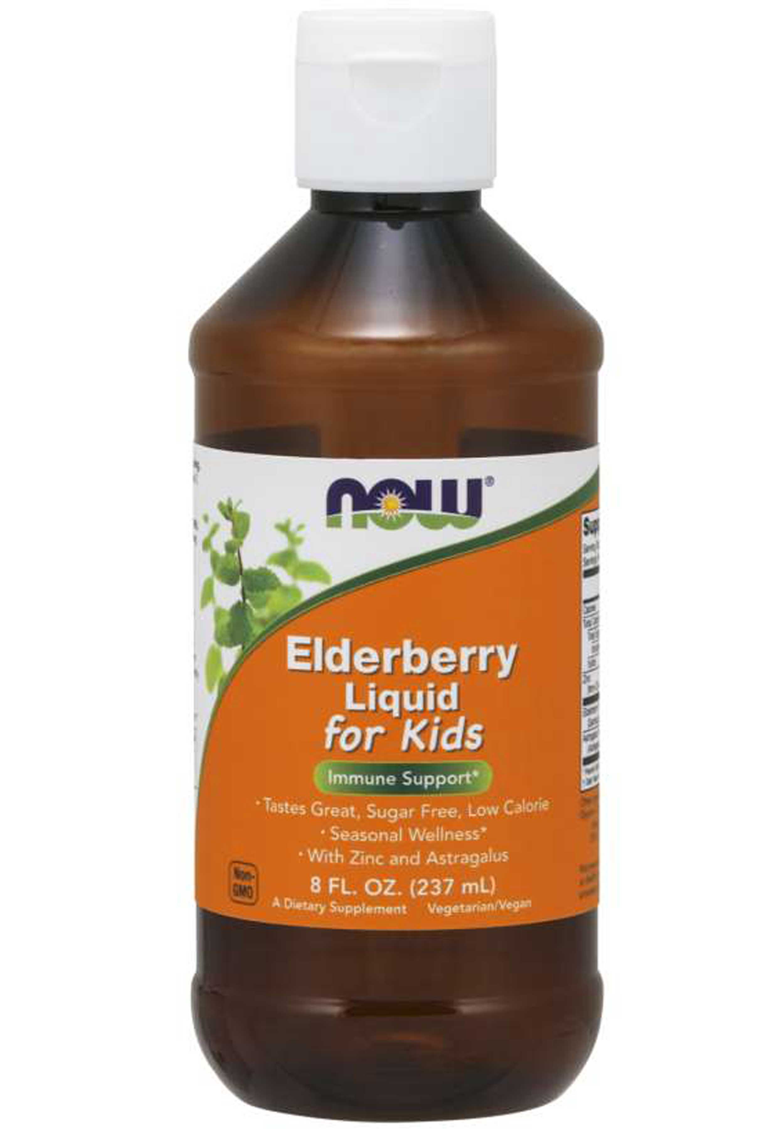 NOW Elderberry Liquid for Kids