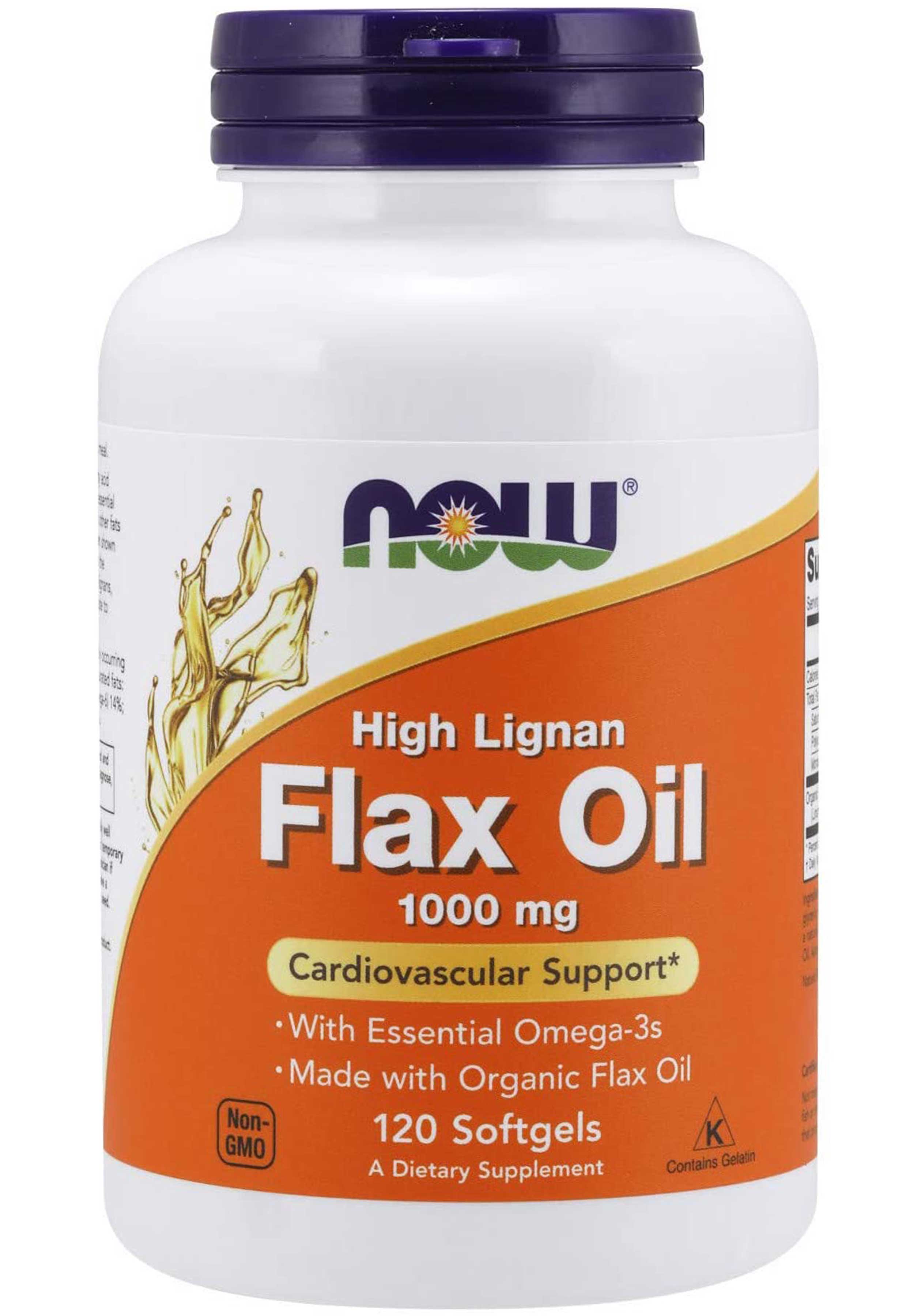 NOW Flax Oil 1000 mg