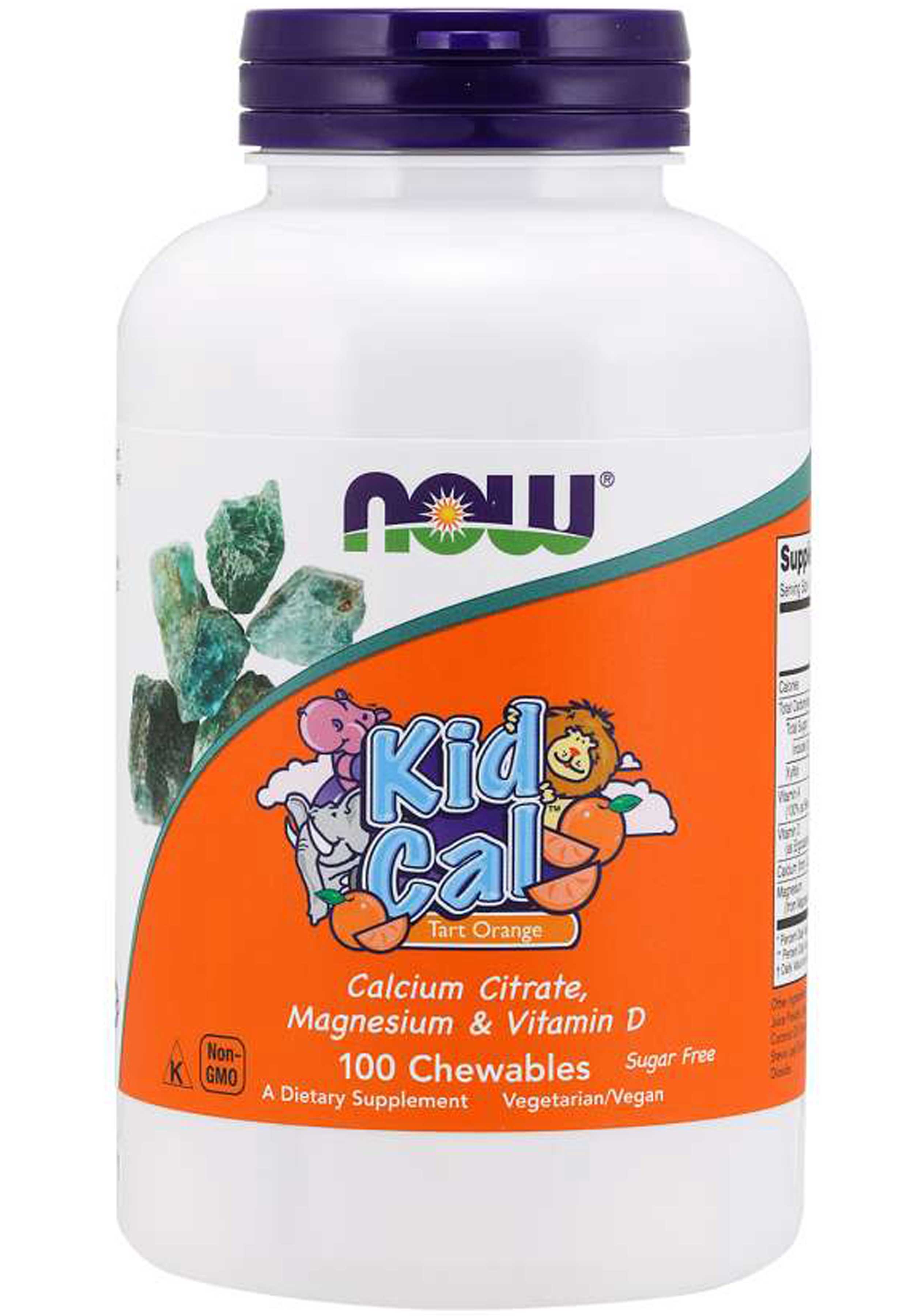 NOW Kid Cal Chewables