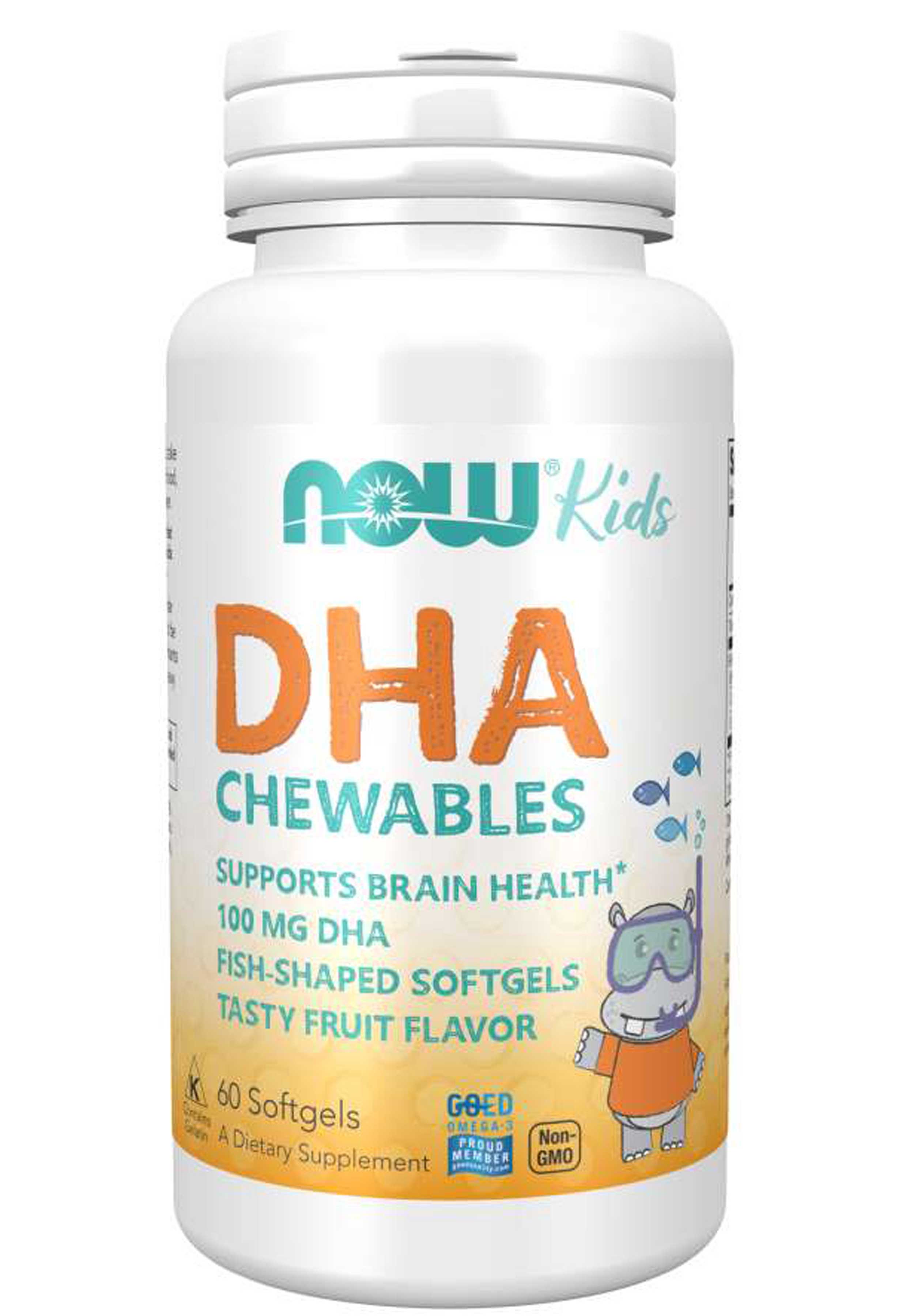 NOW Kids DHA Chewables 100 mg