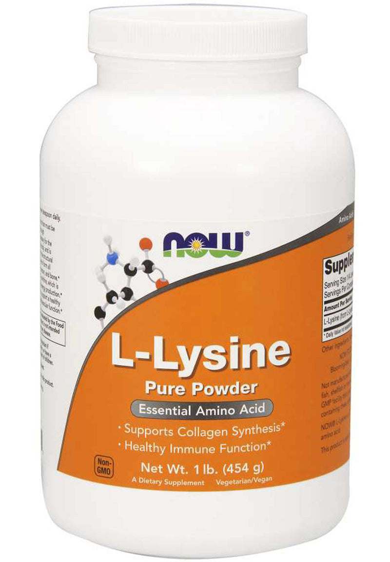 NOW L-Lysine Pure Powder