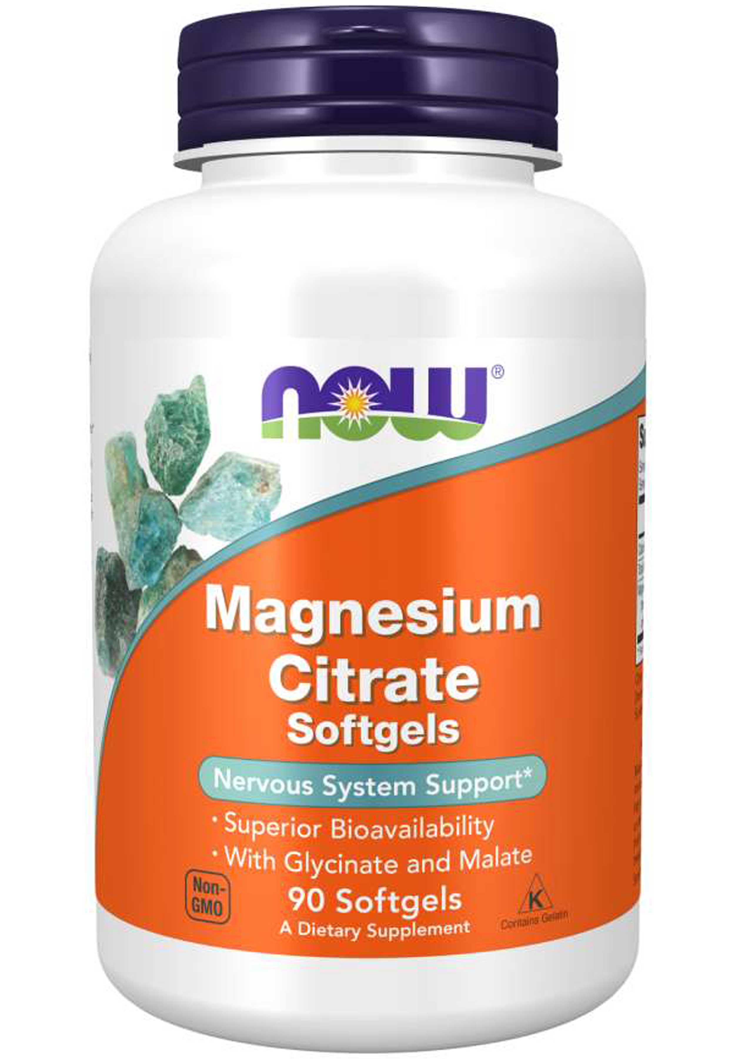 NOW Magnesium Citrate Softgels