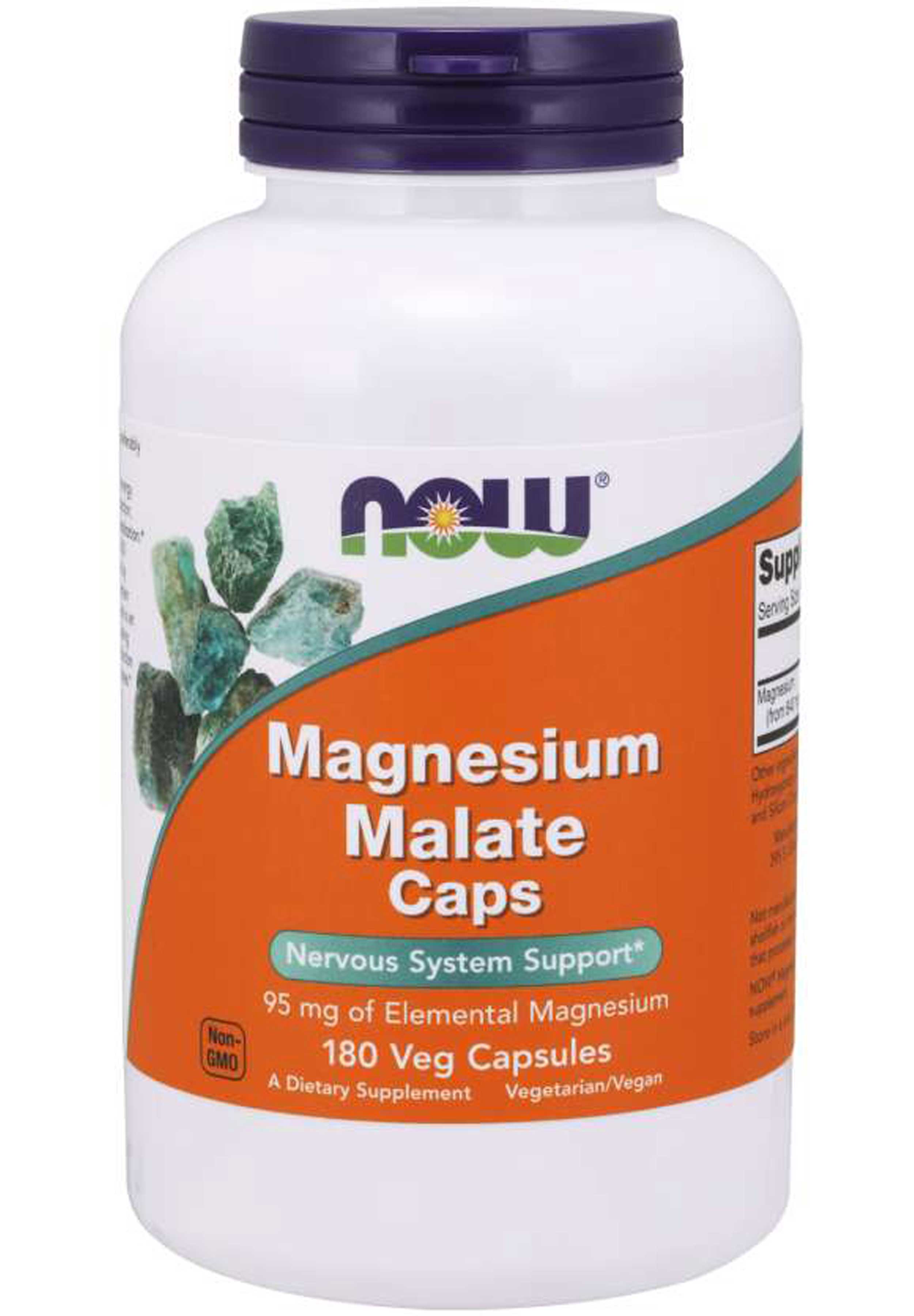 NOW Magnesium Malate Caps