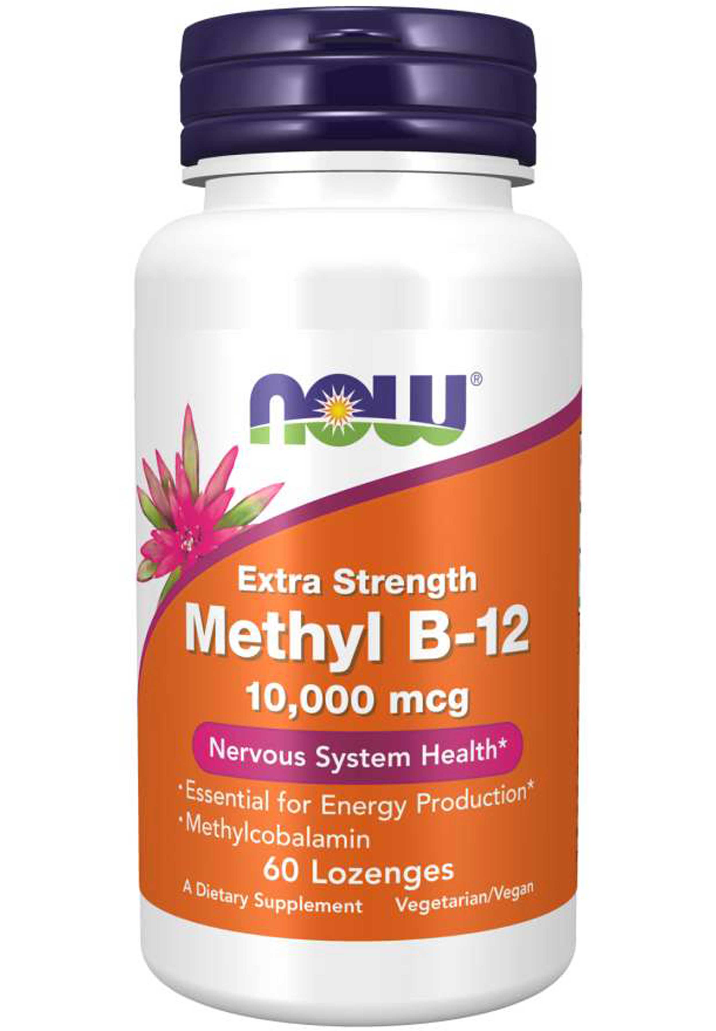 NOW Extra Strength Methyl B-12 10,000 mcg