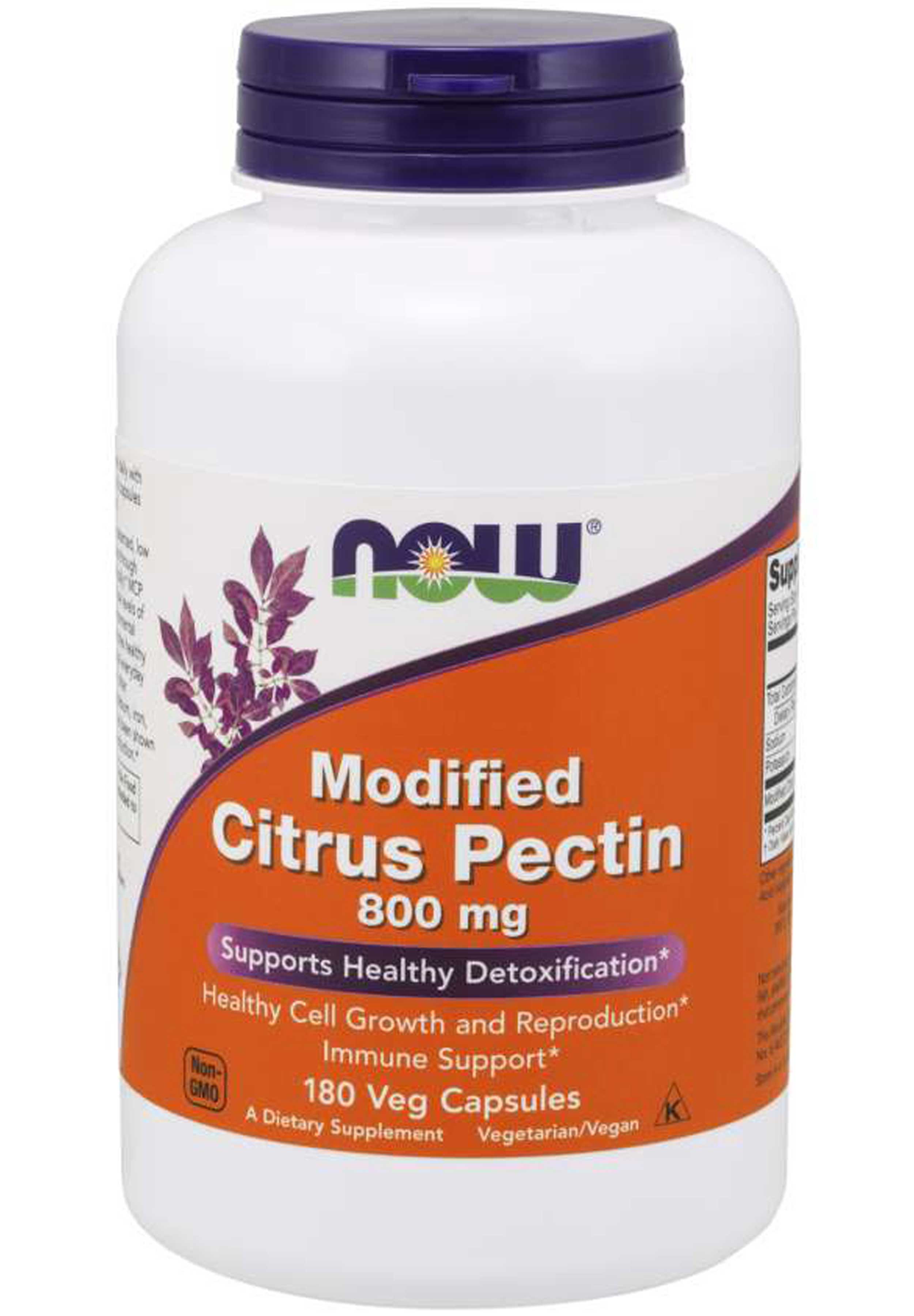 NOW Modified Citrus Pectin 800 mg