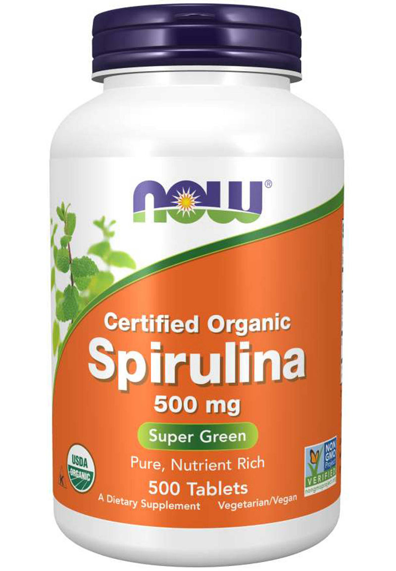 NOW Organic Spirulina
