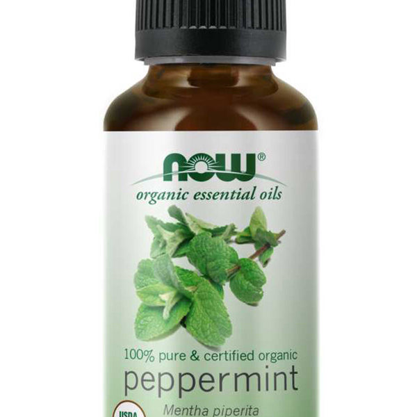 NOW Organic Essential Oils Peppermint Oil Organic