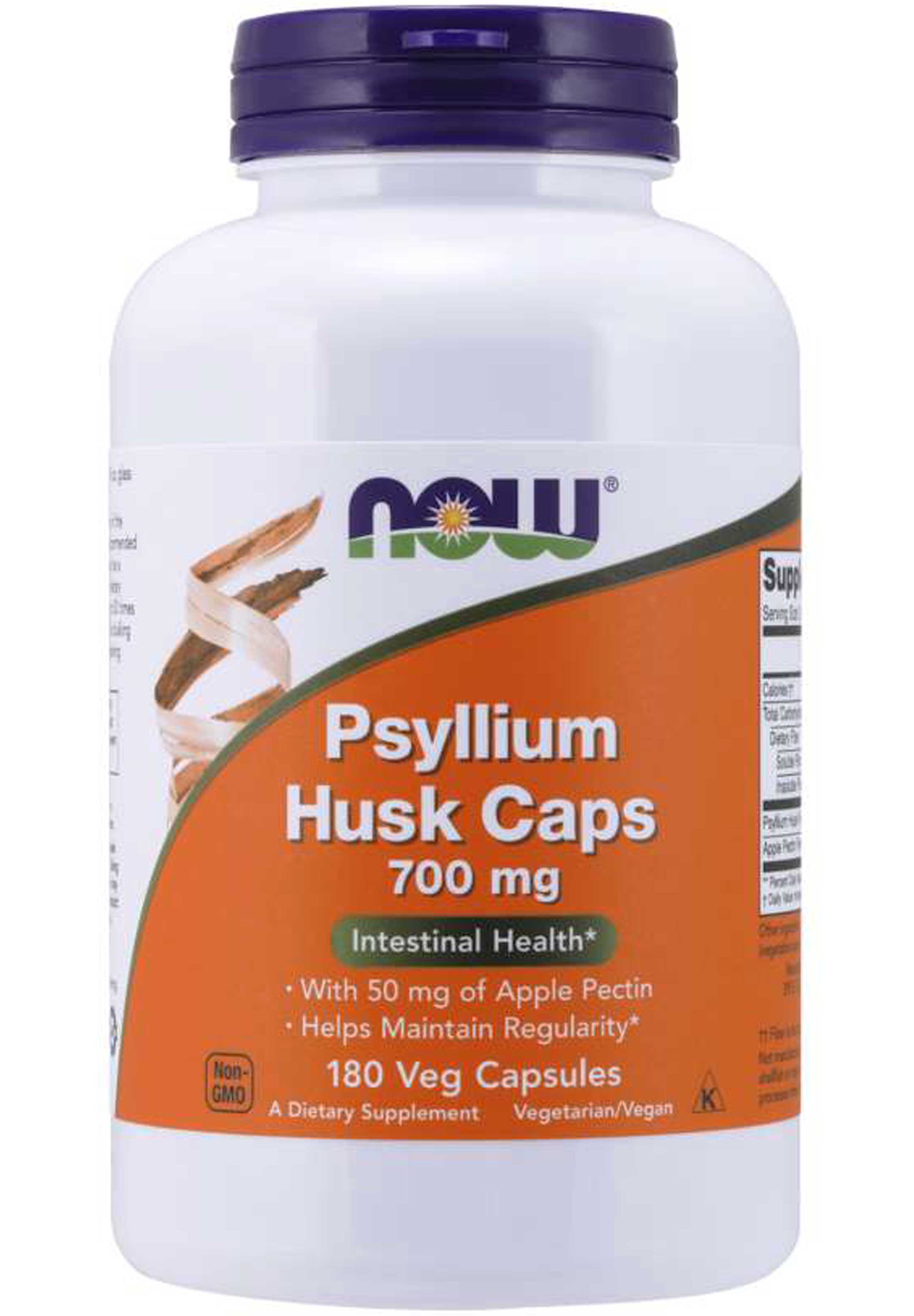 NOW Psyllium Husk Caps 700 mg