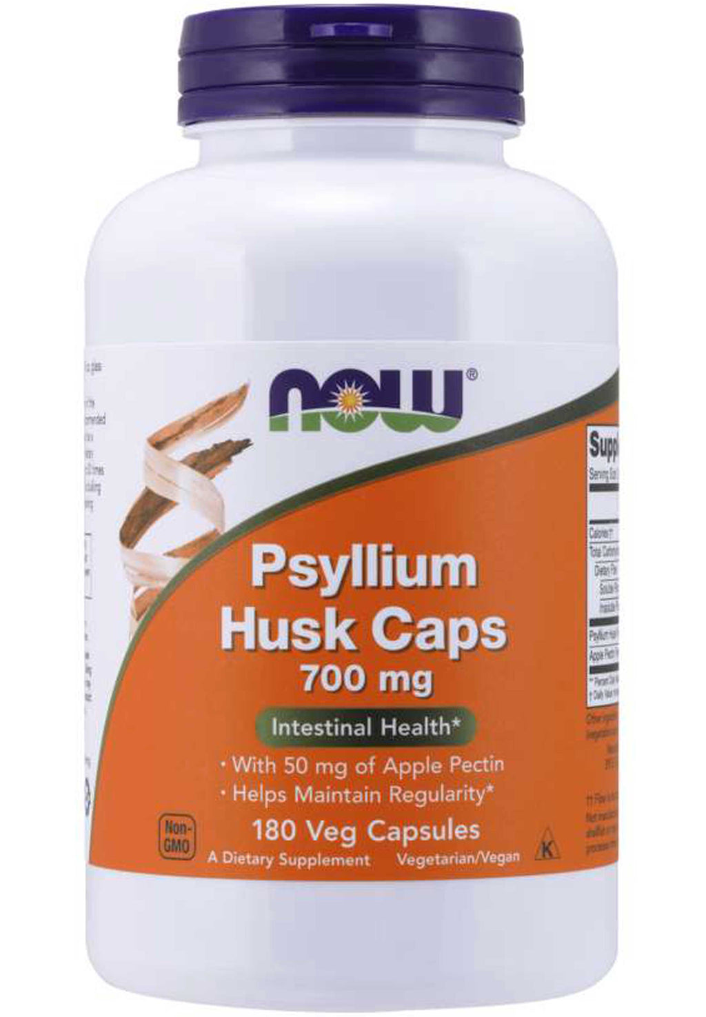 Husk Caps NOW Psyllium Husk Caps 700 mg