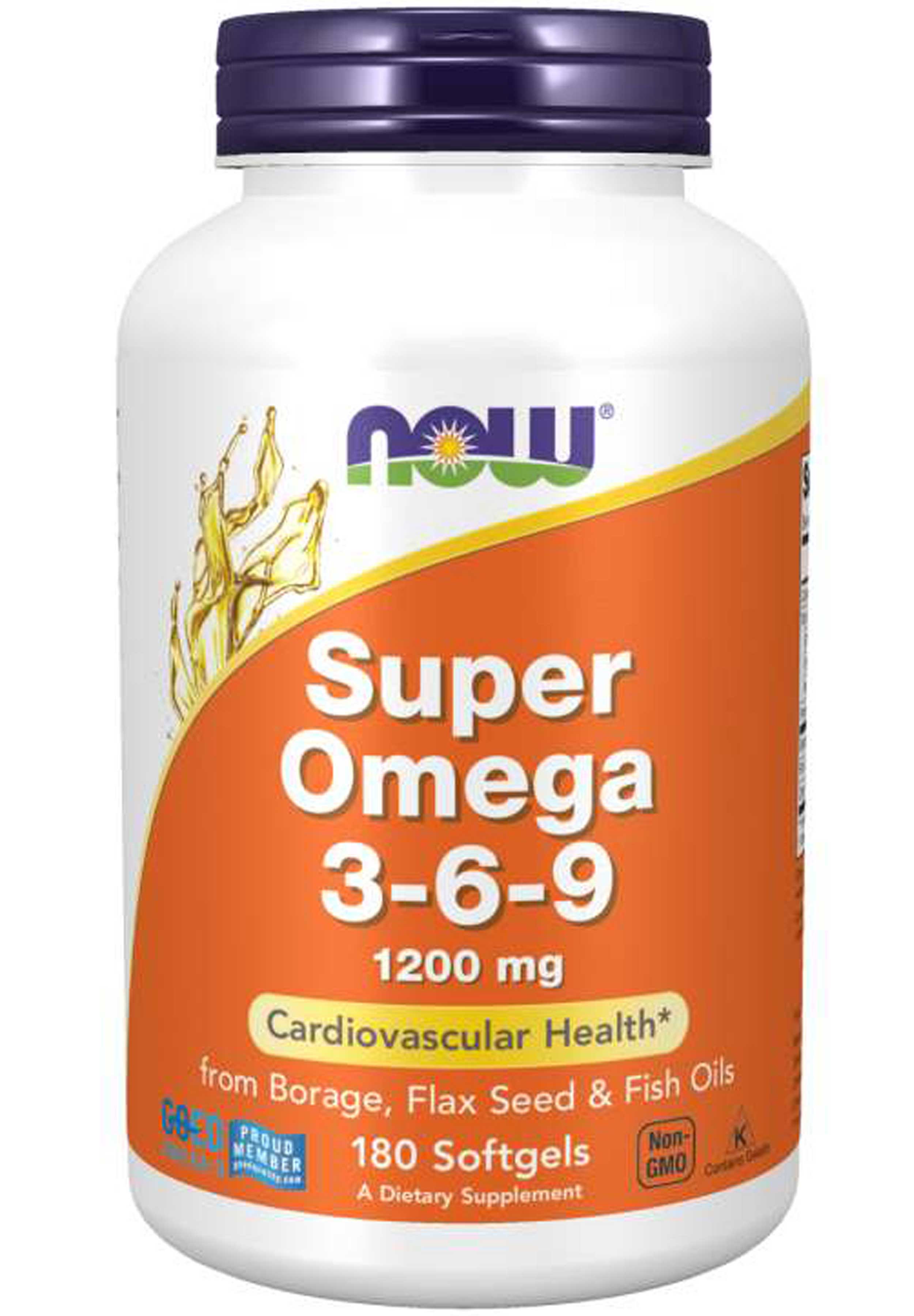 NOW Super Omega 3-6-9 1,200 mg