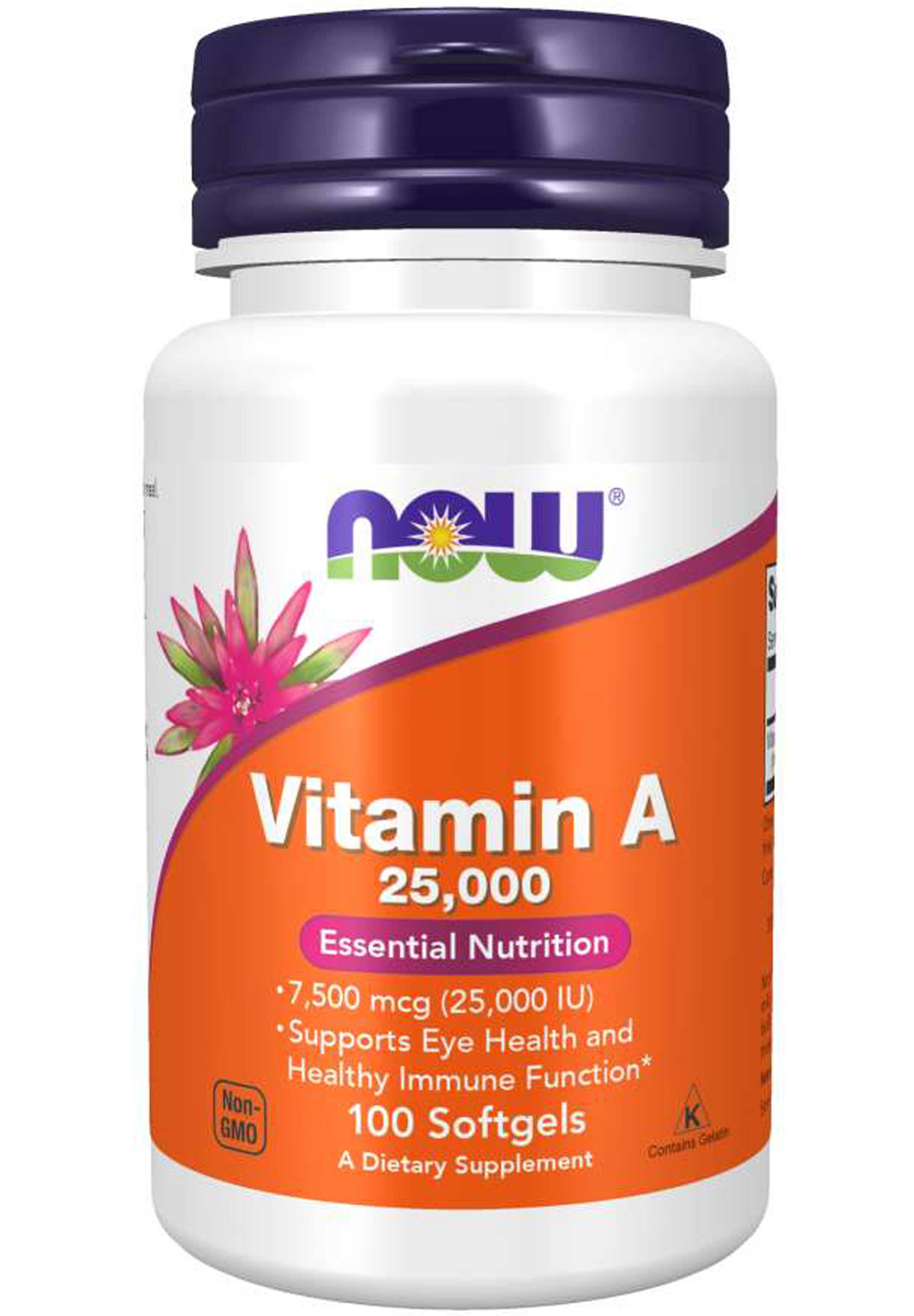 NOW Vitamin A 25,000 IU