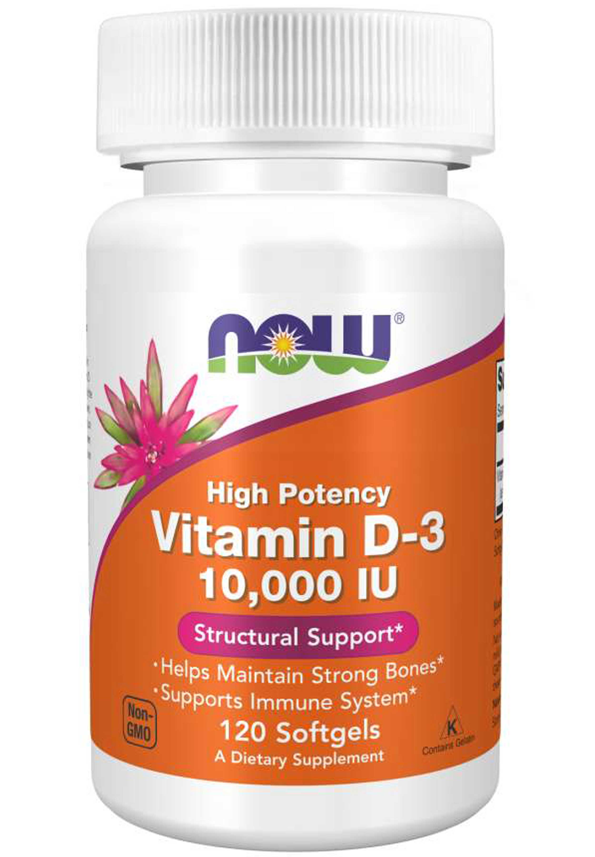 NOW Vitamin D-3 10,000 IU High Potency